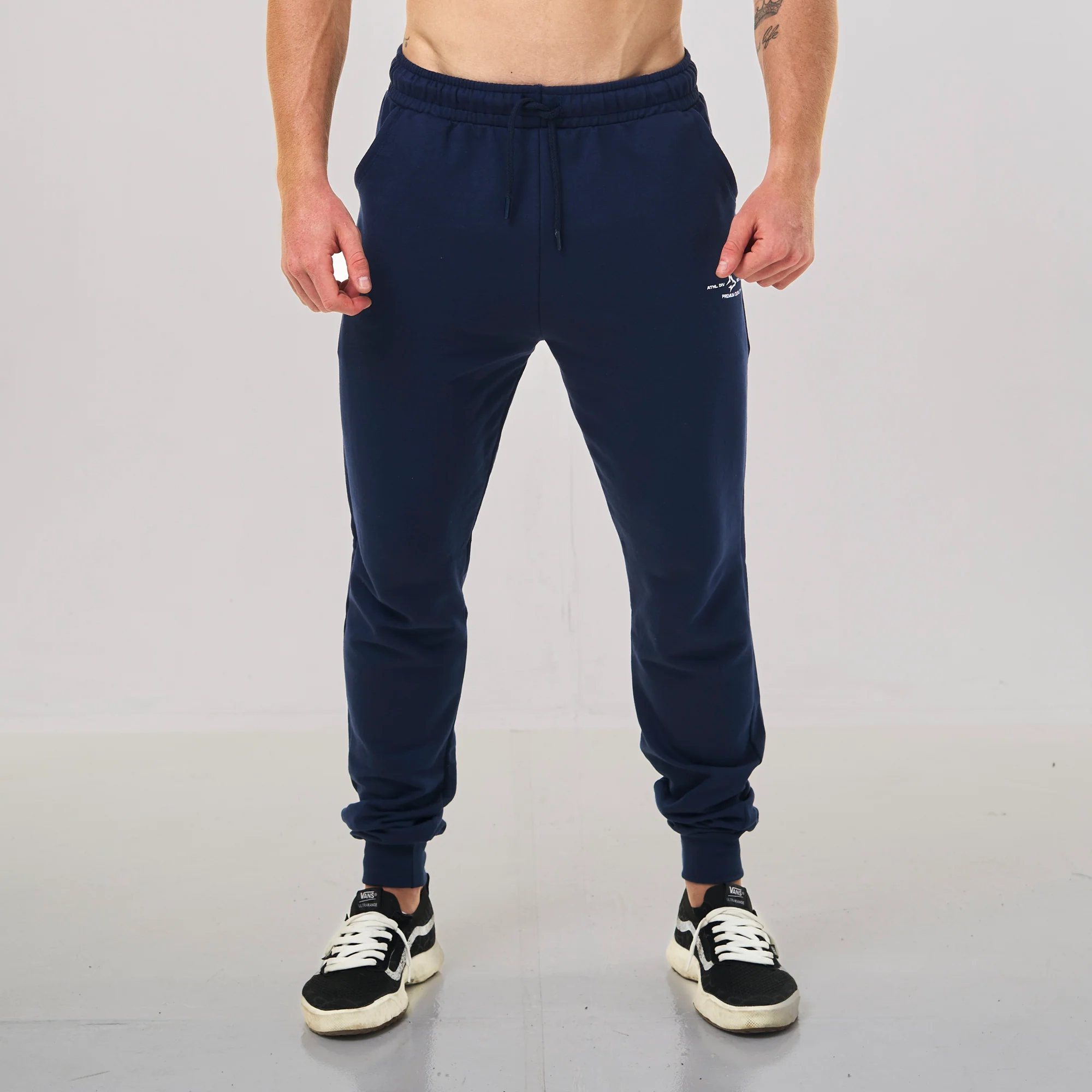 Calça Moletom Jogger Athletic Marinho