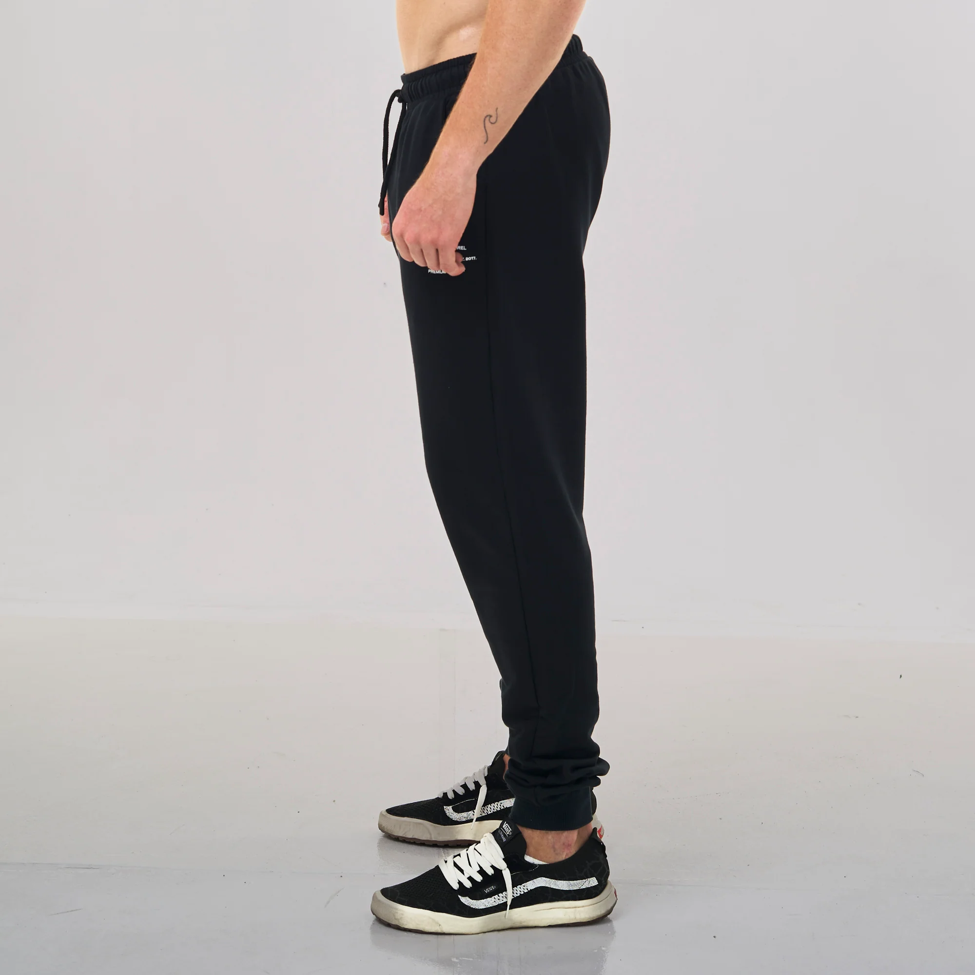 Calça Moletom Jogger Athletic Preto - Image 3
