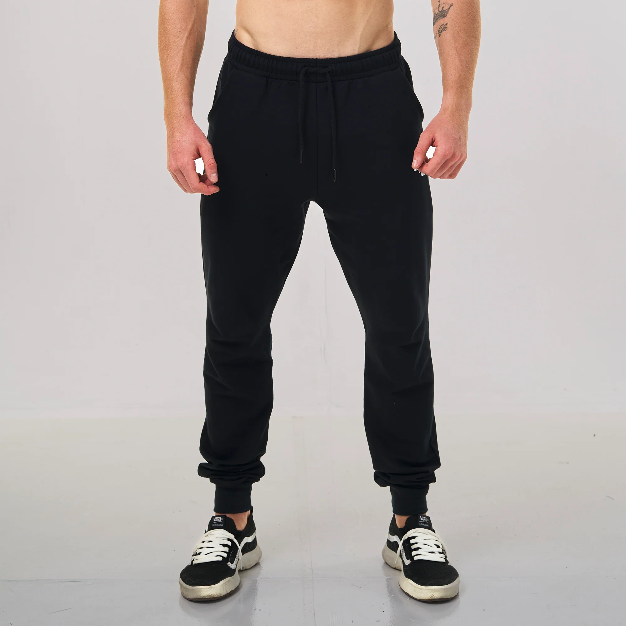 Calça Moletom Jogger Preta Champion