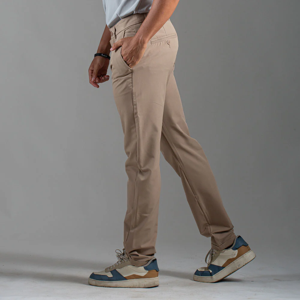 Calça Reta New Horizon Caqui - Image 5