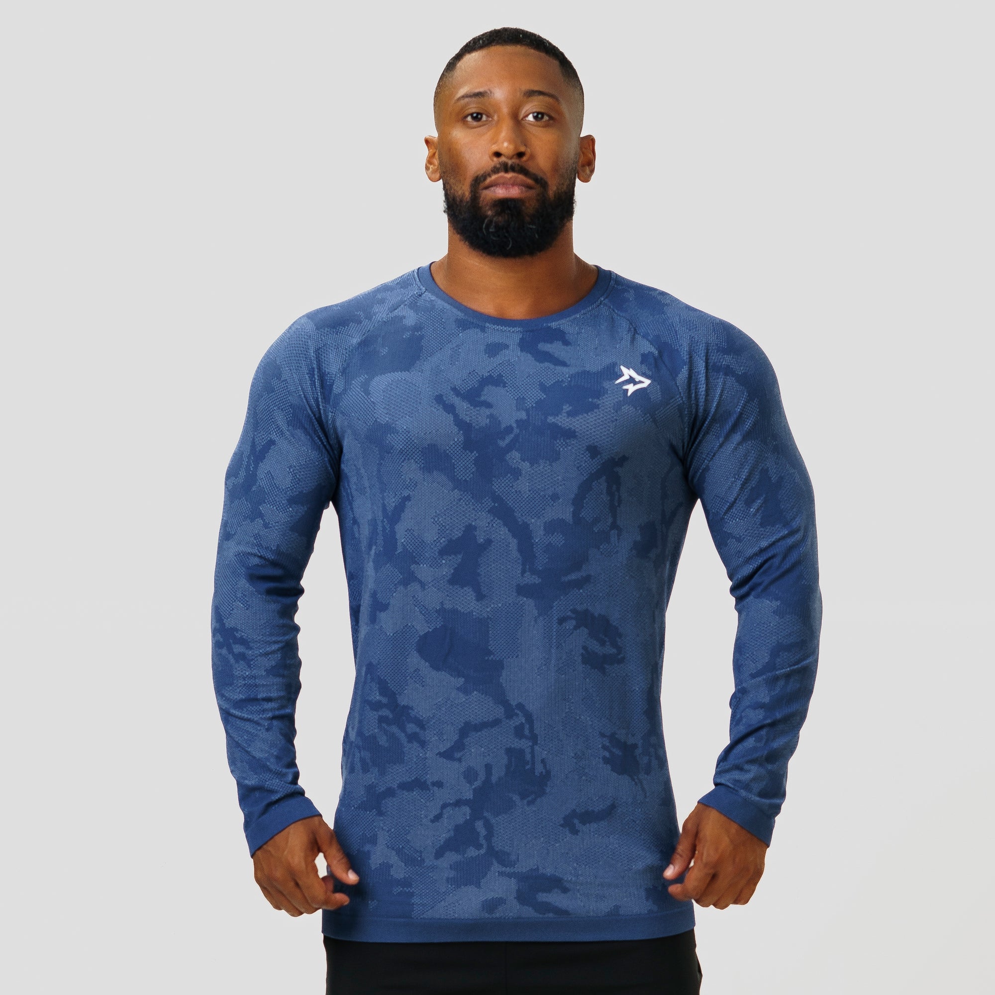 Camisa Manga Longa Apex Dry New Lupus Marinho - Sem Costura - Image 3
