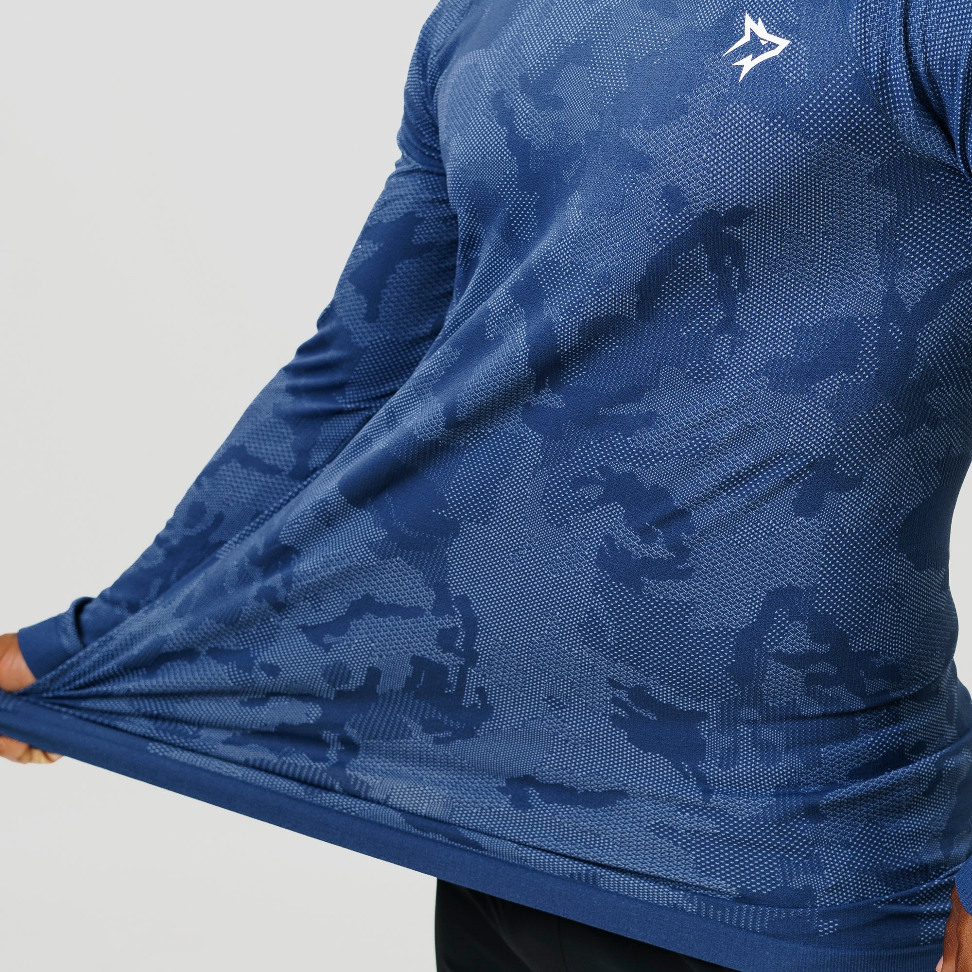 Camisa Manga Longa Apex Dry New Lupus Marinho - Sem Costura - Image 7