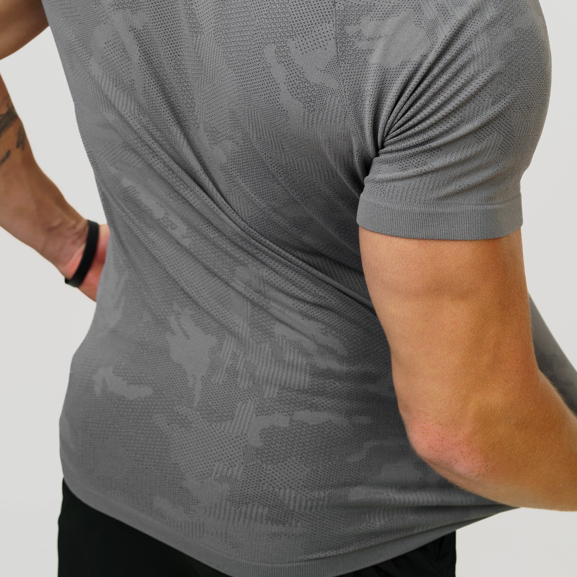 Camisa Polo Apex Dry New Lupus Cinza - Sem Costura - Image 9