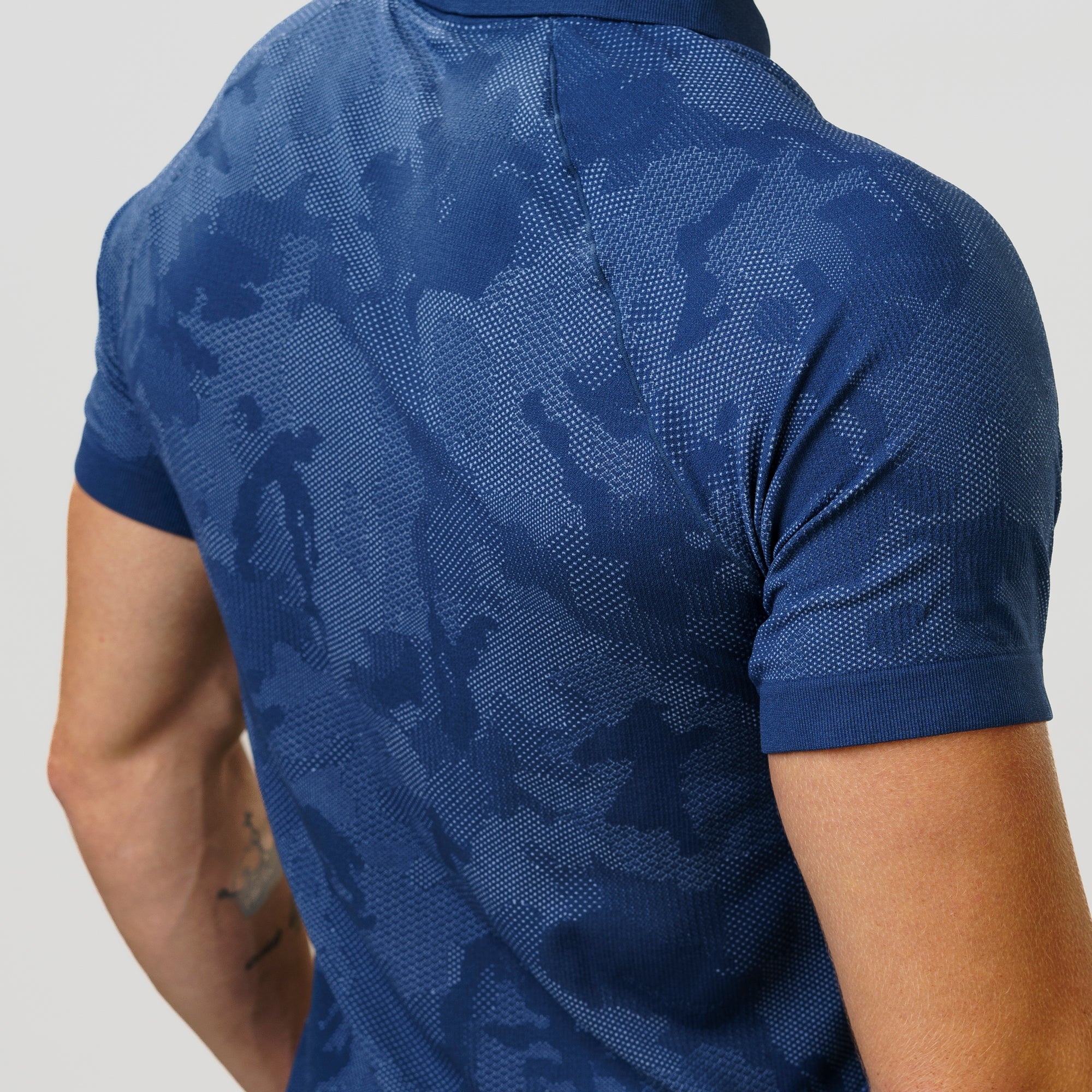 Camisa Polo Apex Dry New Lupus Marinho - Sem Costura - Image 5