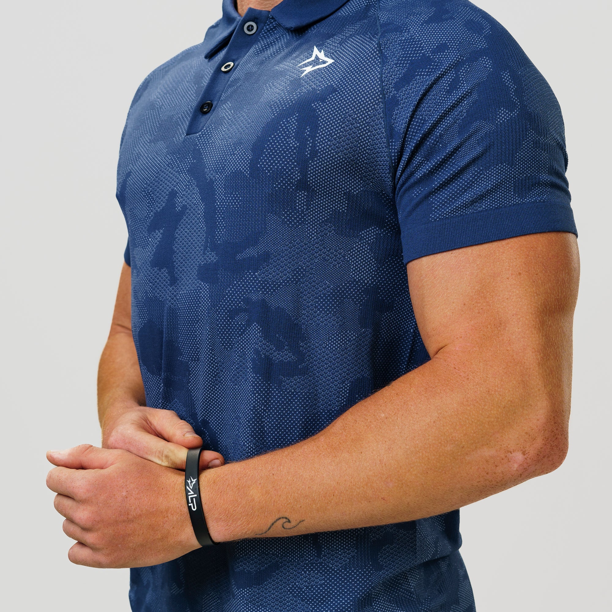 Camisa Polo Apex Dry New Lupus Marinho - Sem Costura - Image 7