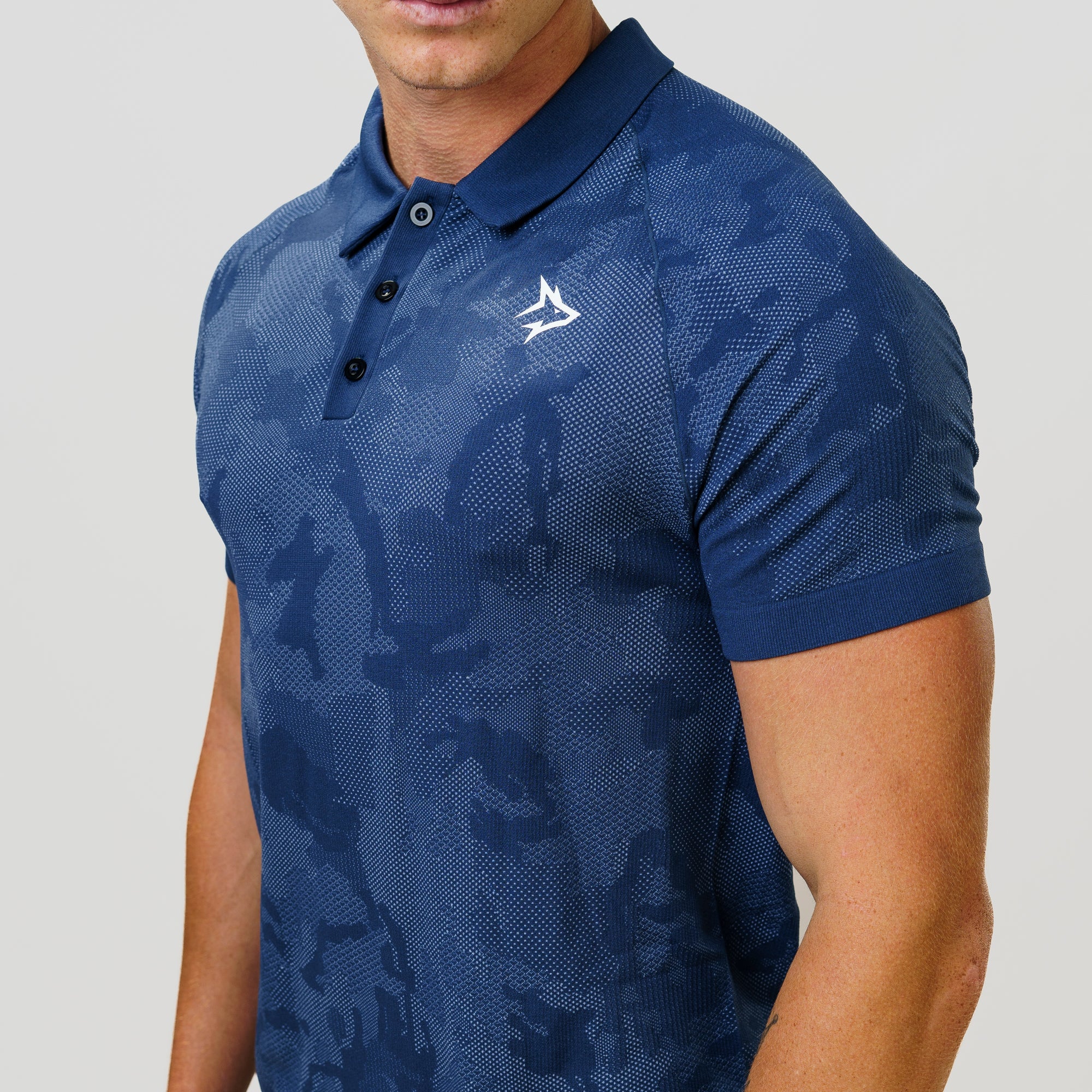 Camisa Polo Apex Dry New Lupus Marinho - Sem Costura - Image 9