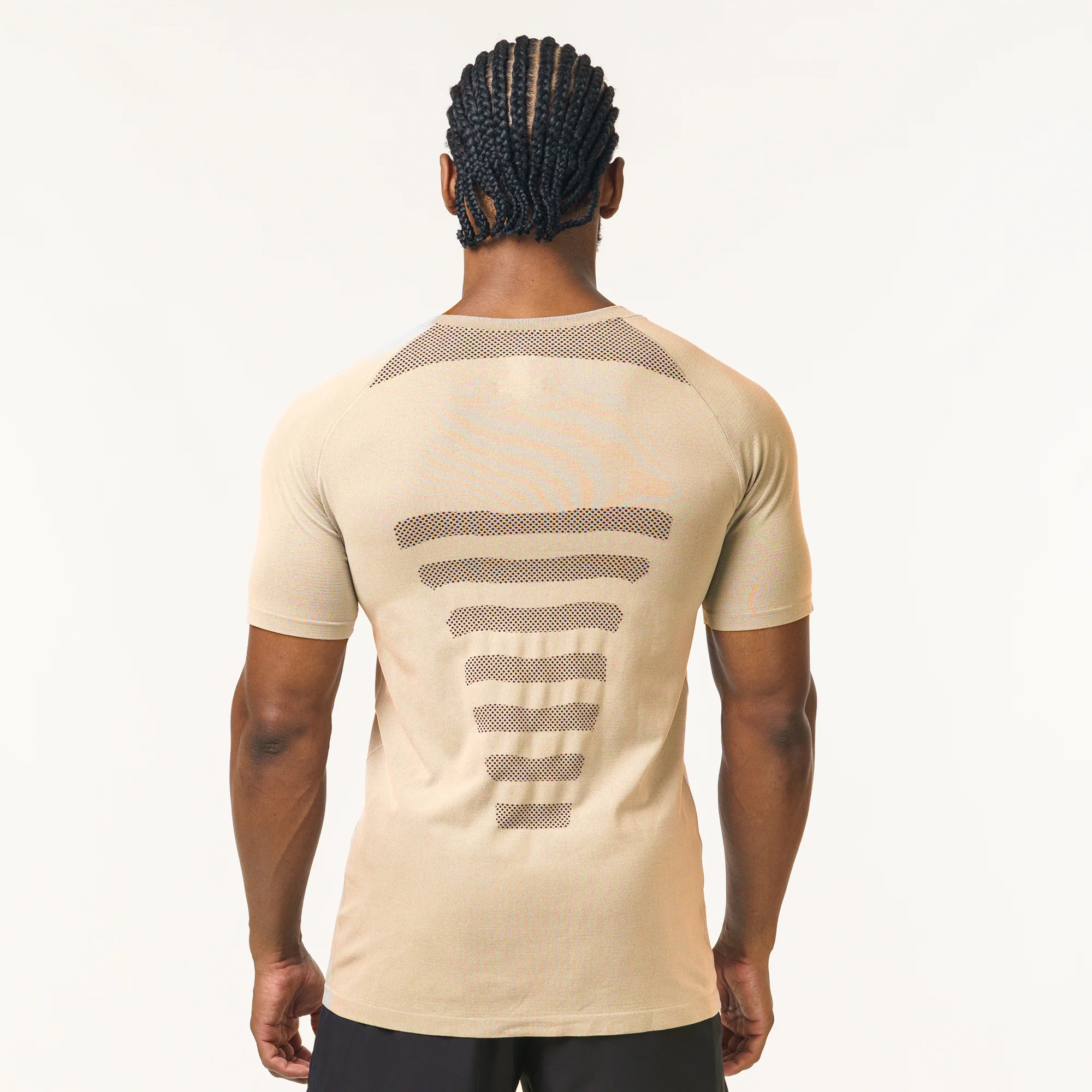 Camiseta Apex Dry Core Caqui - Sem Costura - Image 10