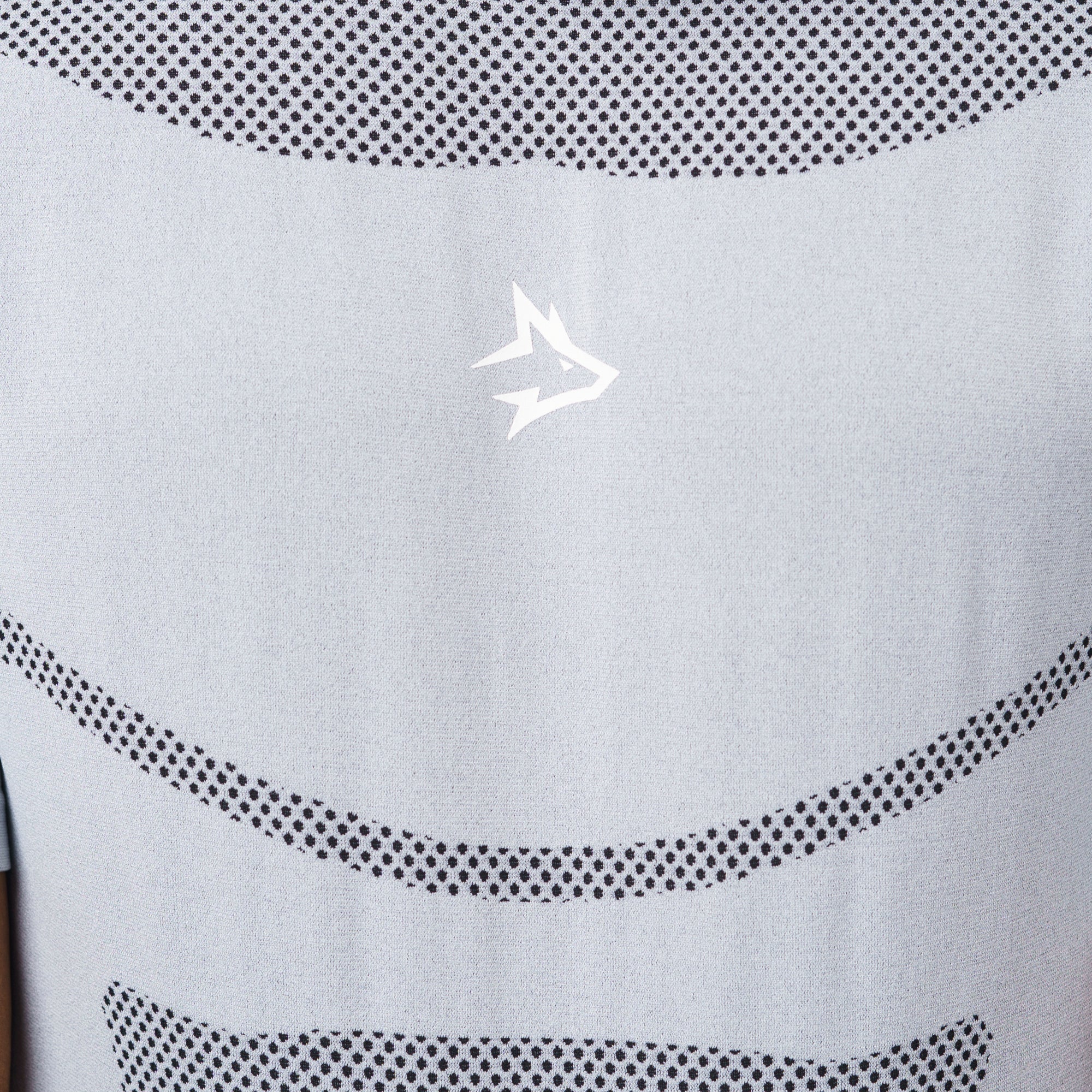 Camiseta Apex Dry Core Cinza Gelo - Sem Costura - Image 5