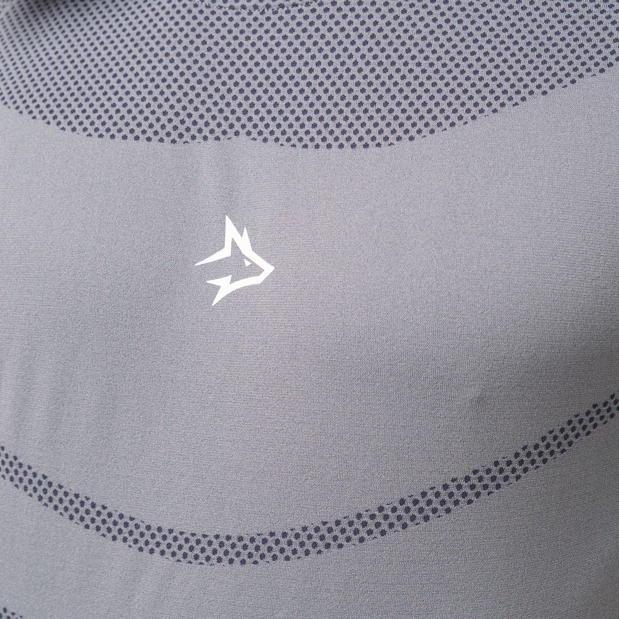 Camiseta Apex Dry Core Cinza - Sem Costura - Image 6