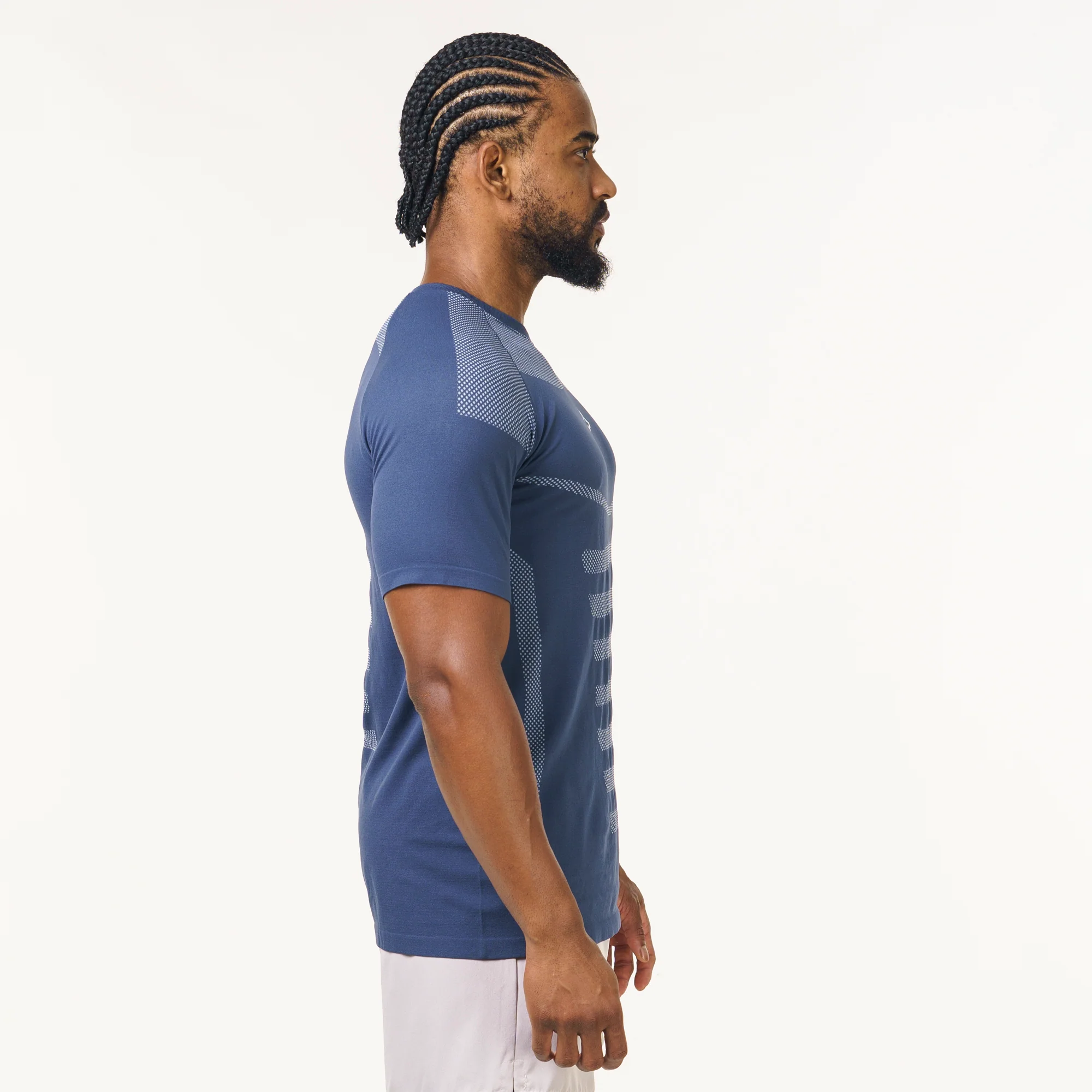 Camiseta Apex Dry Core Marinho - Sem Costura - Image 11