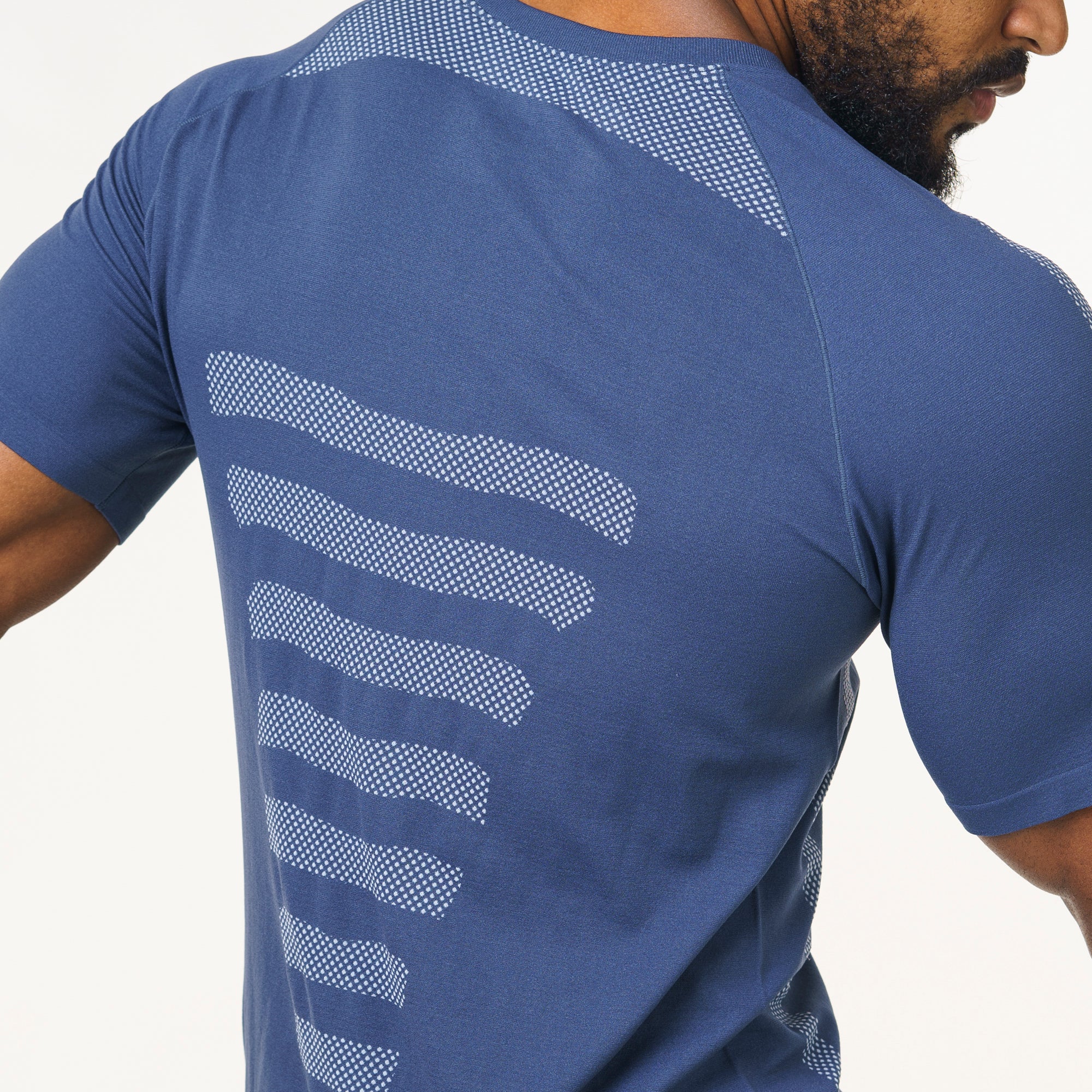 Camiseta Apex Dry Core Marinho - Sem Costura - Image 12