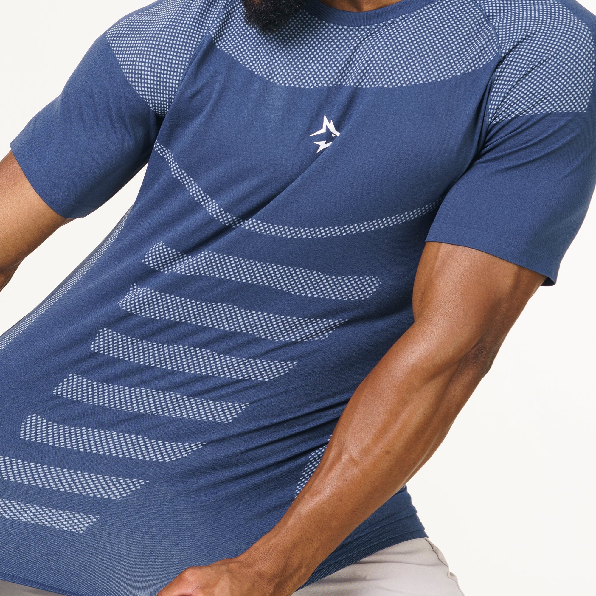 Camiseta Apex Dry Core Marinho - Sem Costura - Image 2