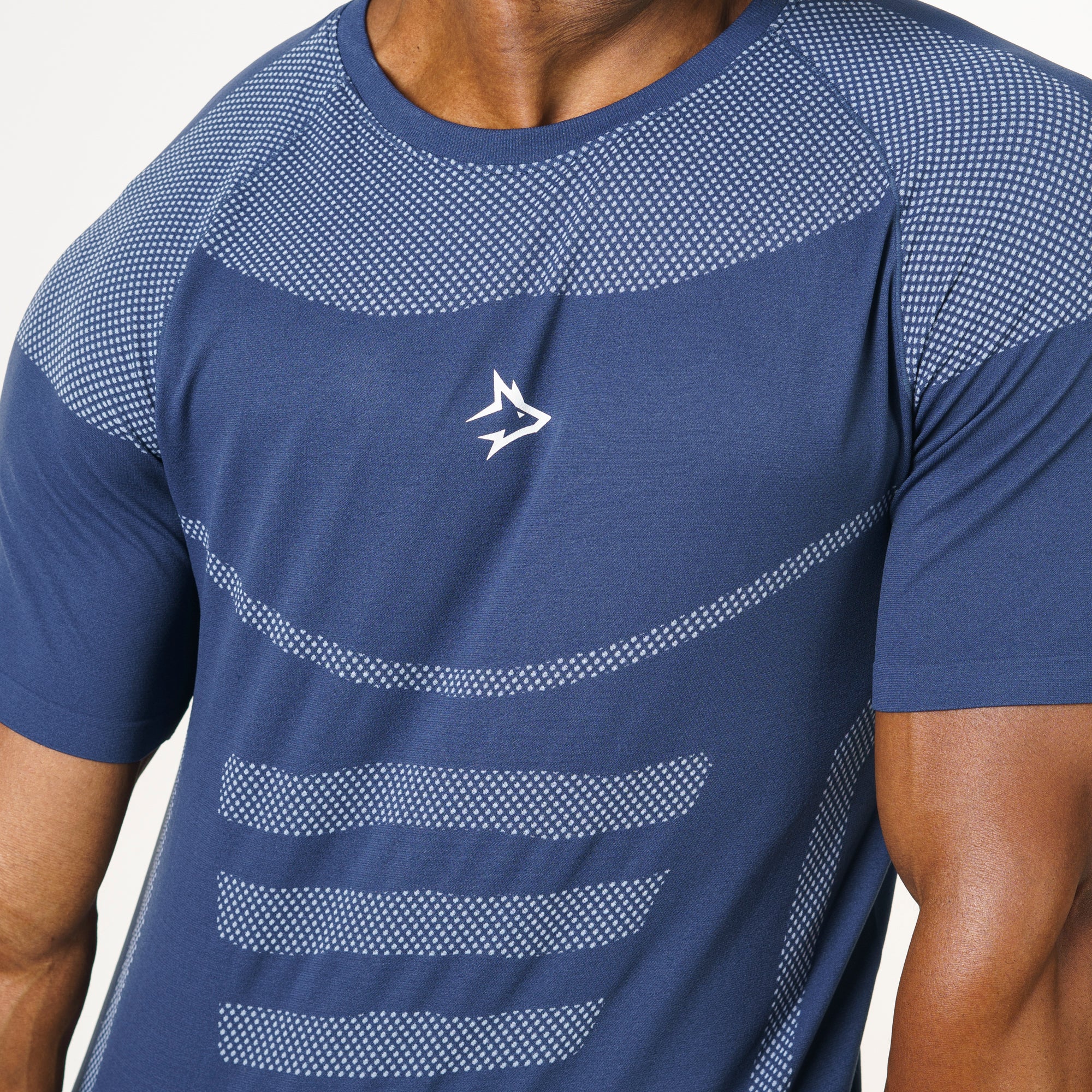 Camiseta Apex Dry Core Marinho - Sem Costura - Image 5