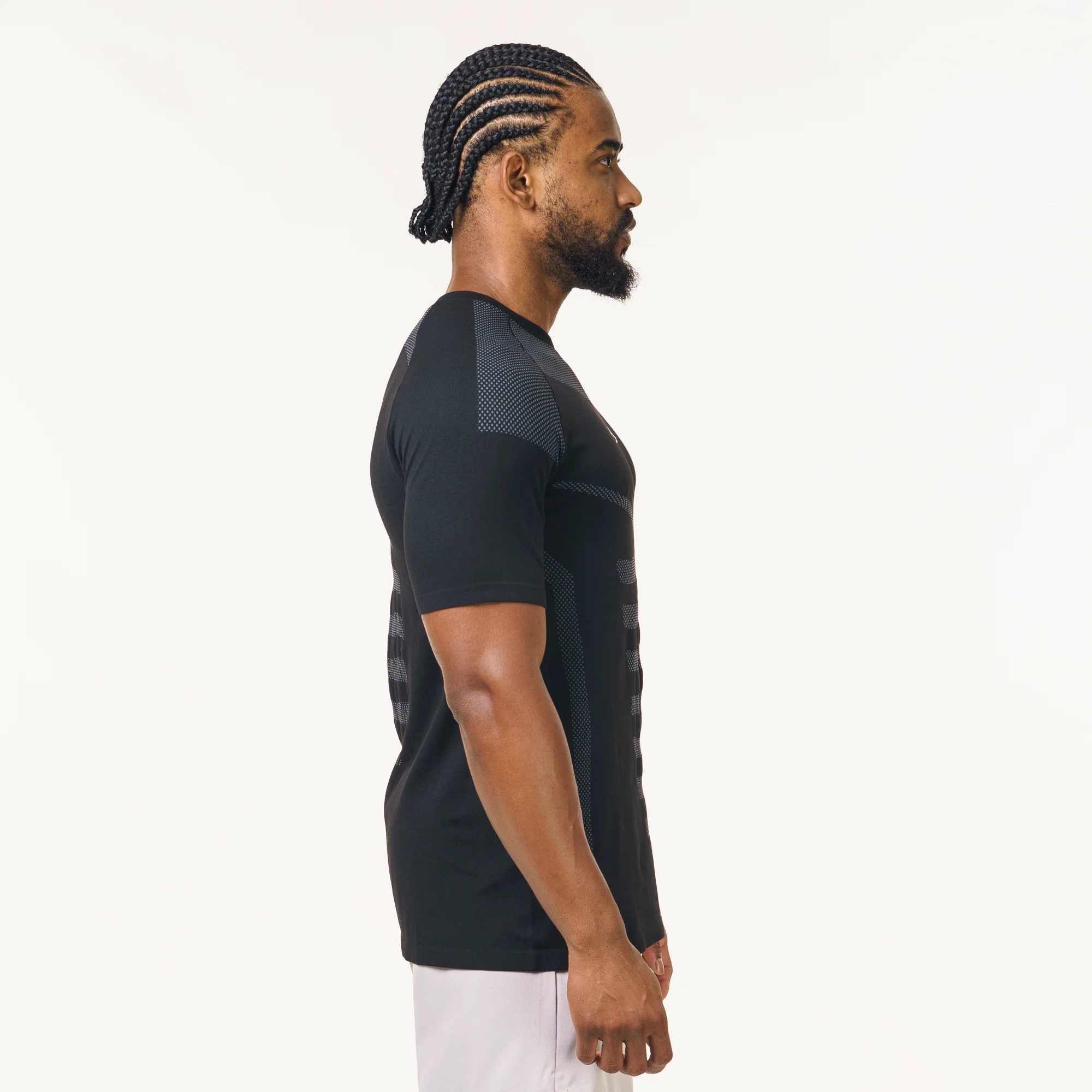 Camiseta Apex Dry Core Preto - Sem Costura - Image 10
