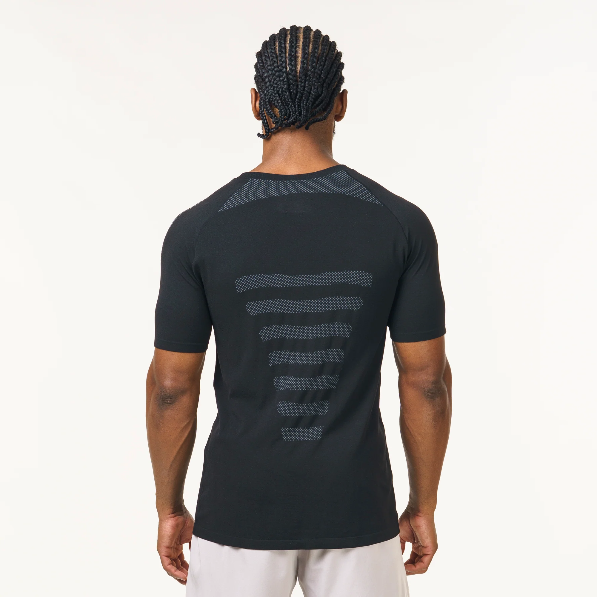 Camiseta Apex Dry Core Preto - Sem Costura - Image 8