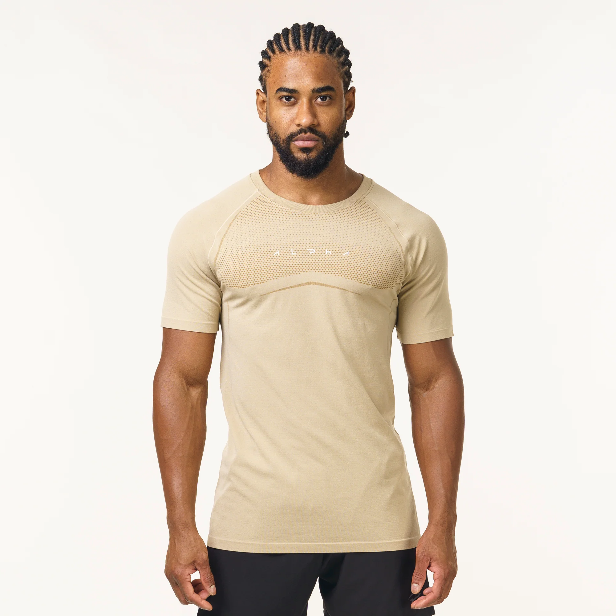 Camiseta Apex Dry Evolution Caqui - Sem Costura - Image 3