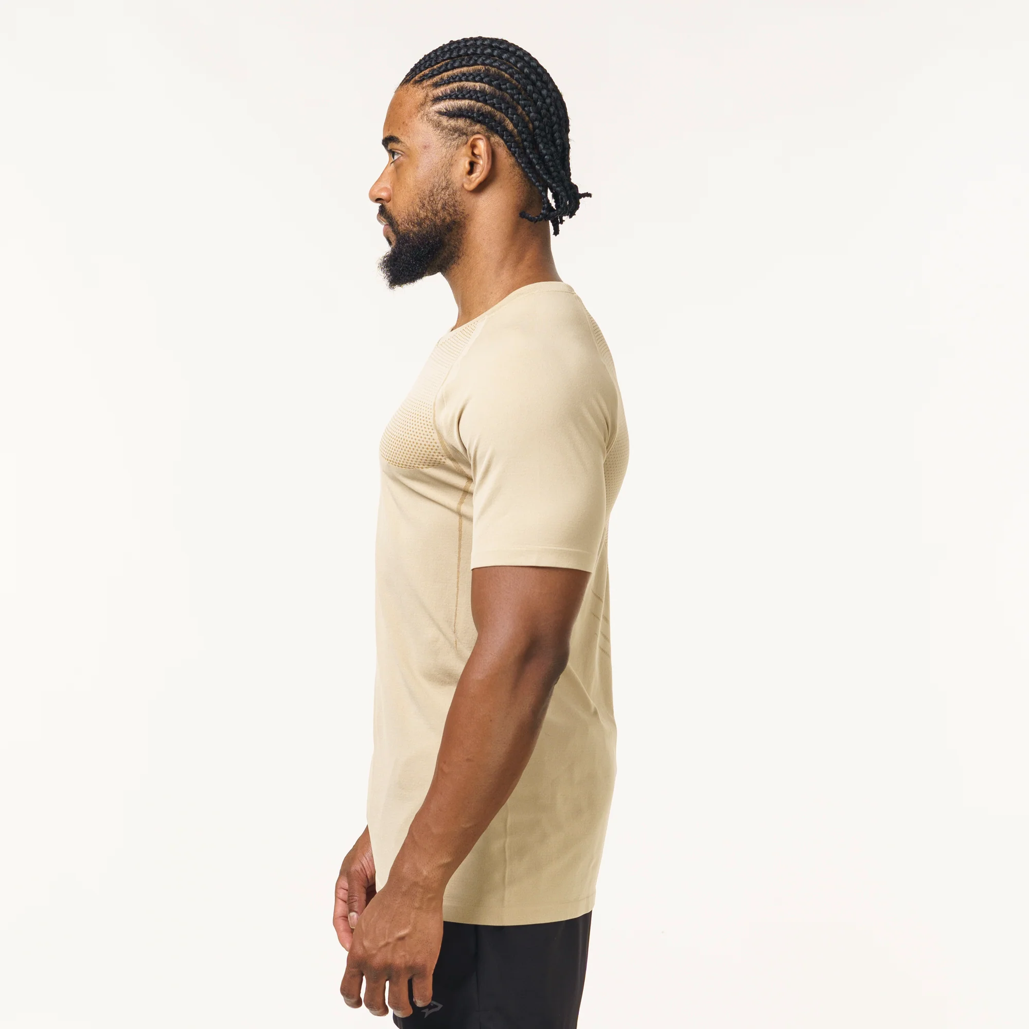 Camiseta Apex Dry Evolution Caqui - Sem Costura - Image 5