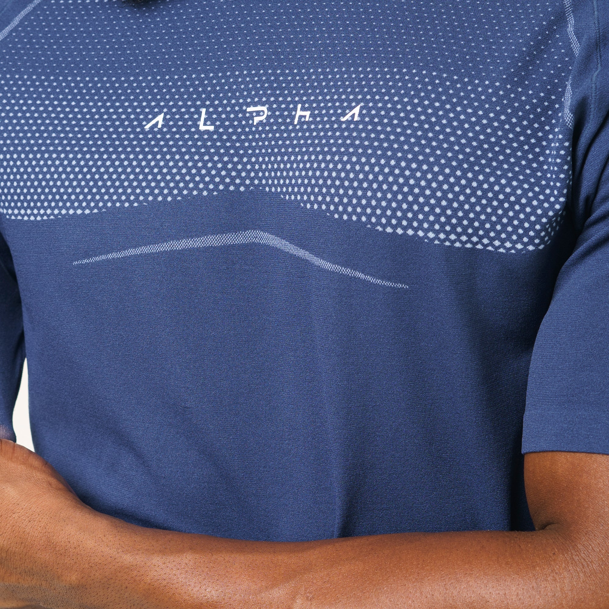 Camiseta Apex Dry Evolution Marinho - Sem Costura - Image 2