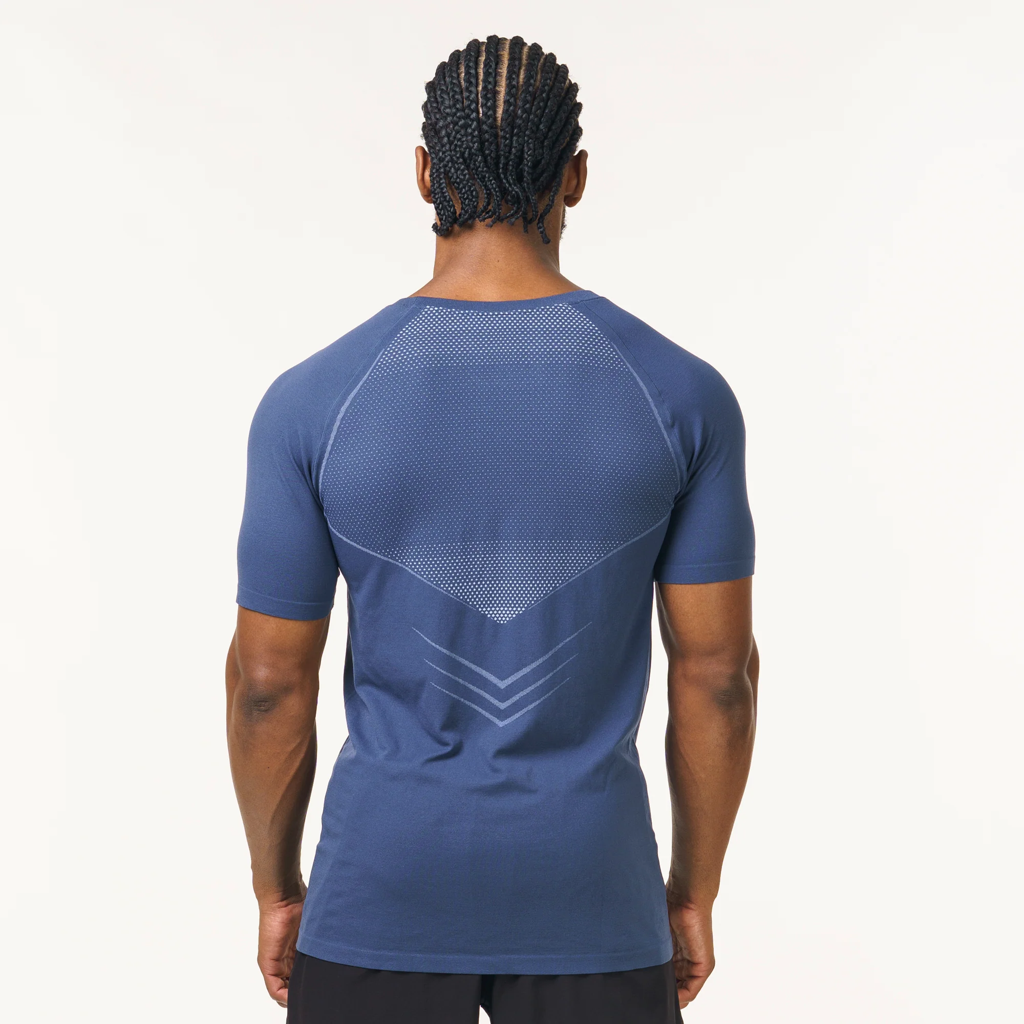 Camiseta Apex Dry Evolution Marinho - Sem Costura - Image 7
