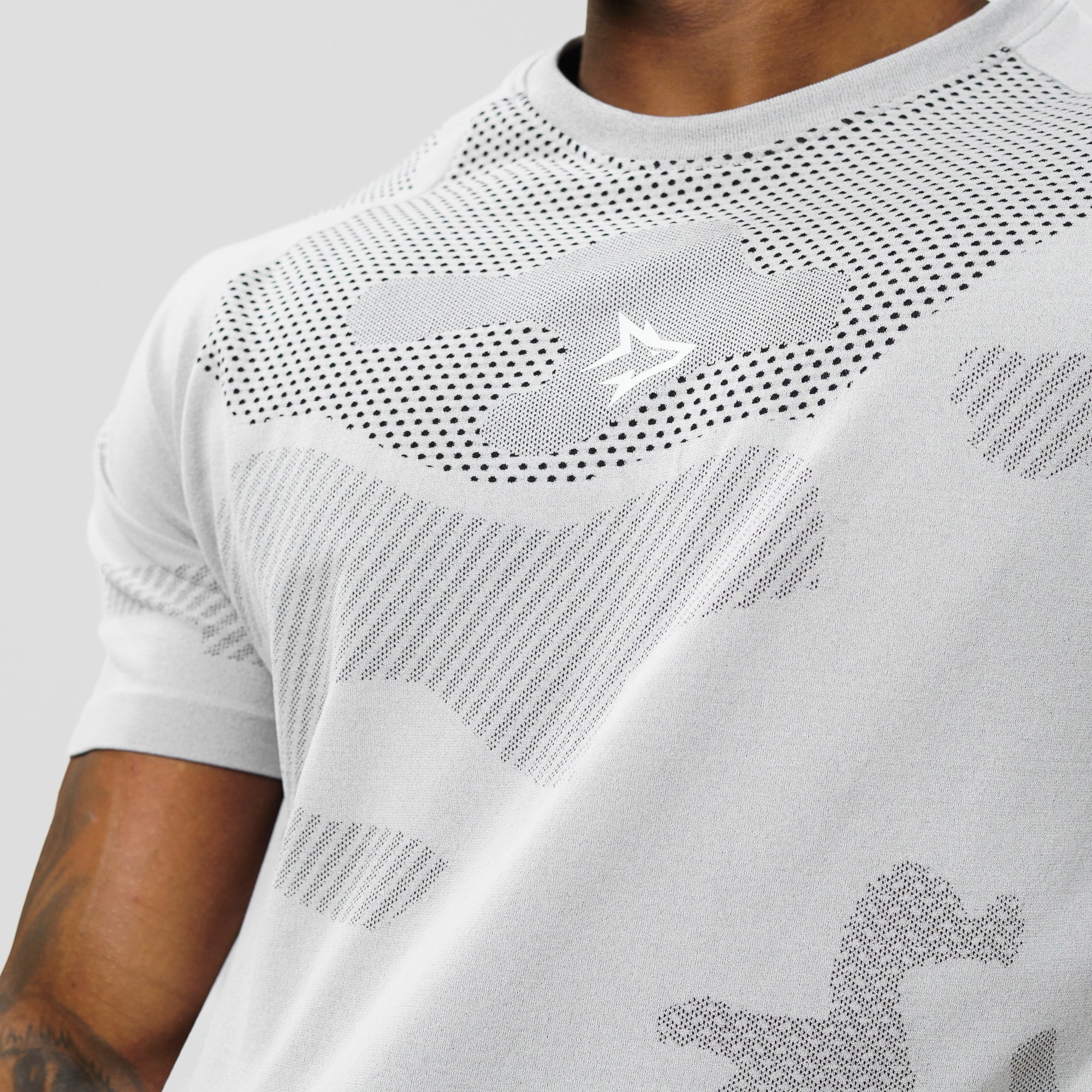Camiseta Apex Dry Middle Lupus Cinza Gelo - Sem Costura - Image 10