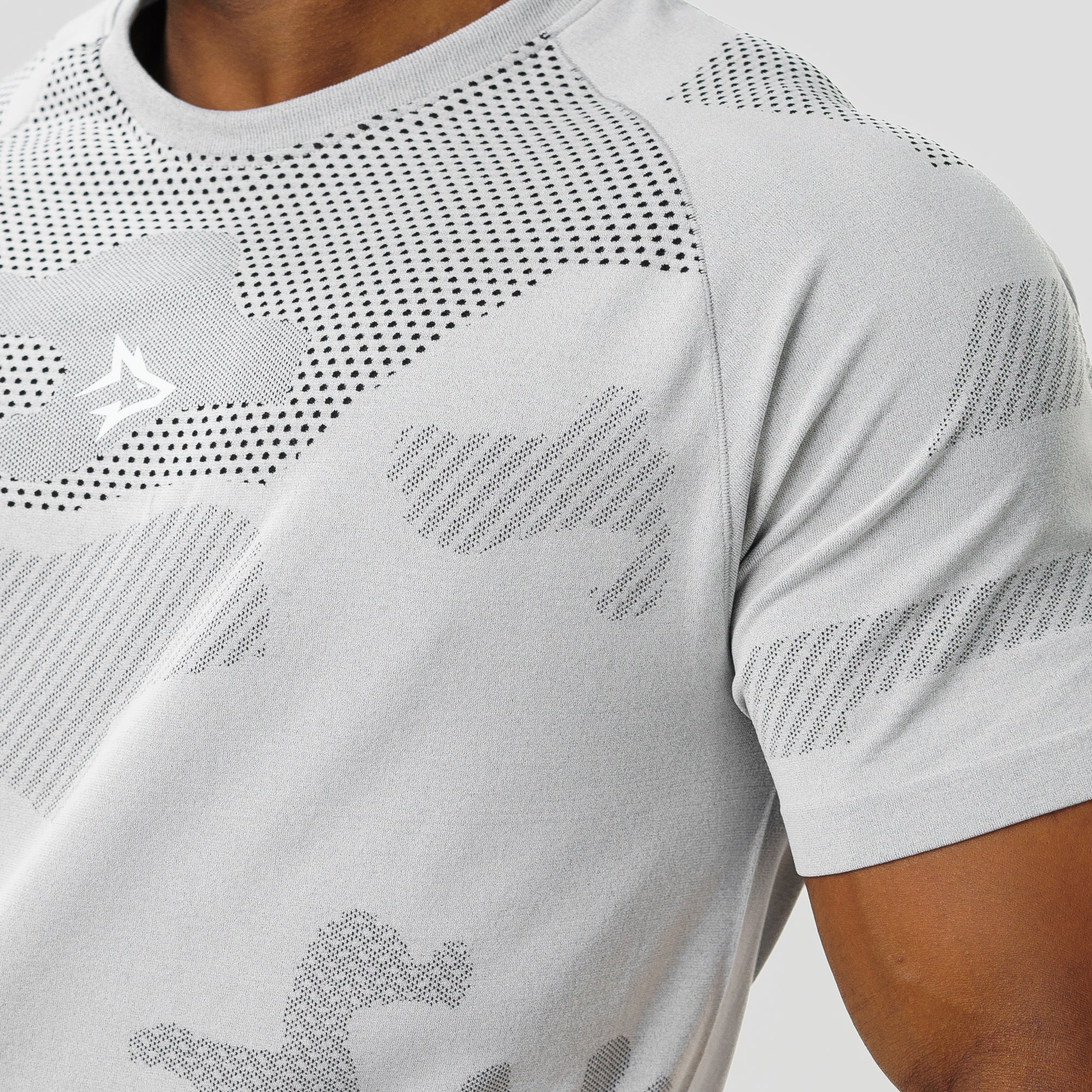 Camiseta Apex Dry Middle Lupus Cinza Gelo - Sem Costura - Image 11