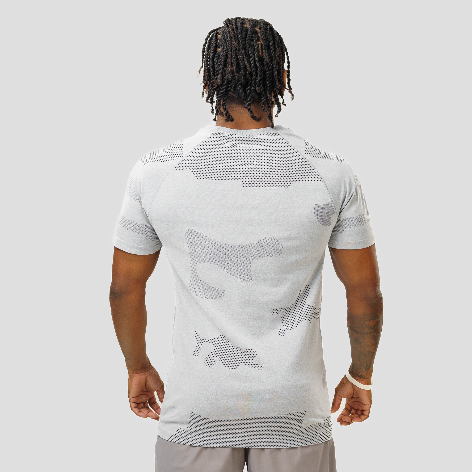 Camiseta Apex Dry Middle Lupus Cinza Gelo - Sem Costura - Image 6