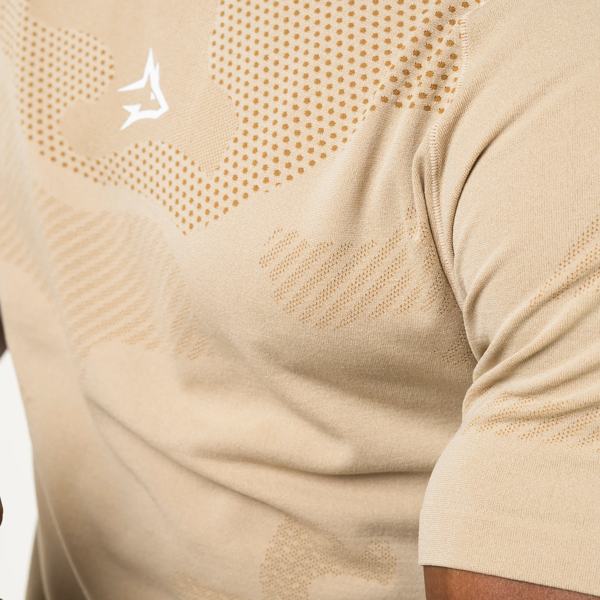 Camiseta Apex Dry Middle Lupus Caqui - Sem Costura - Image 2