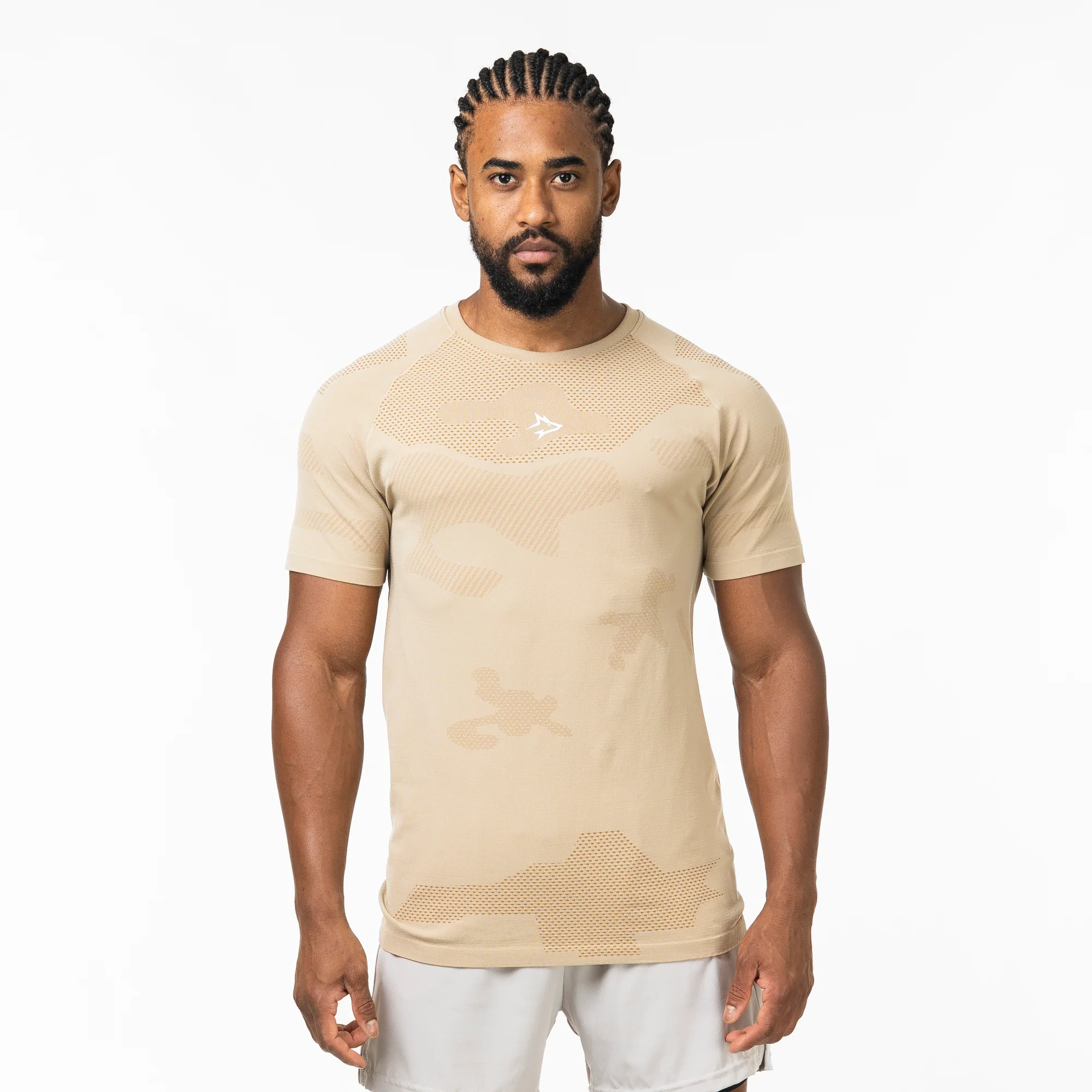 Camiseta Apex Dry Middle Lupus Caqui - Sem Costura - Image 3