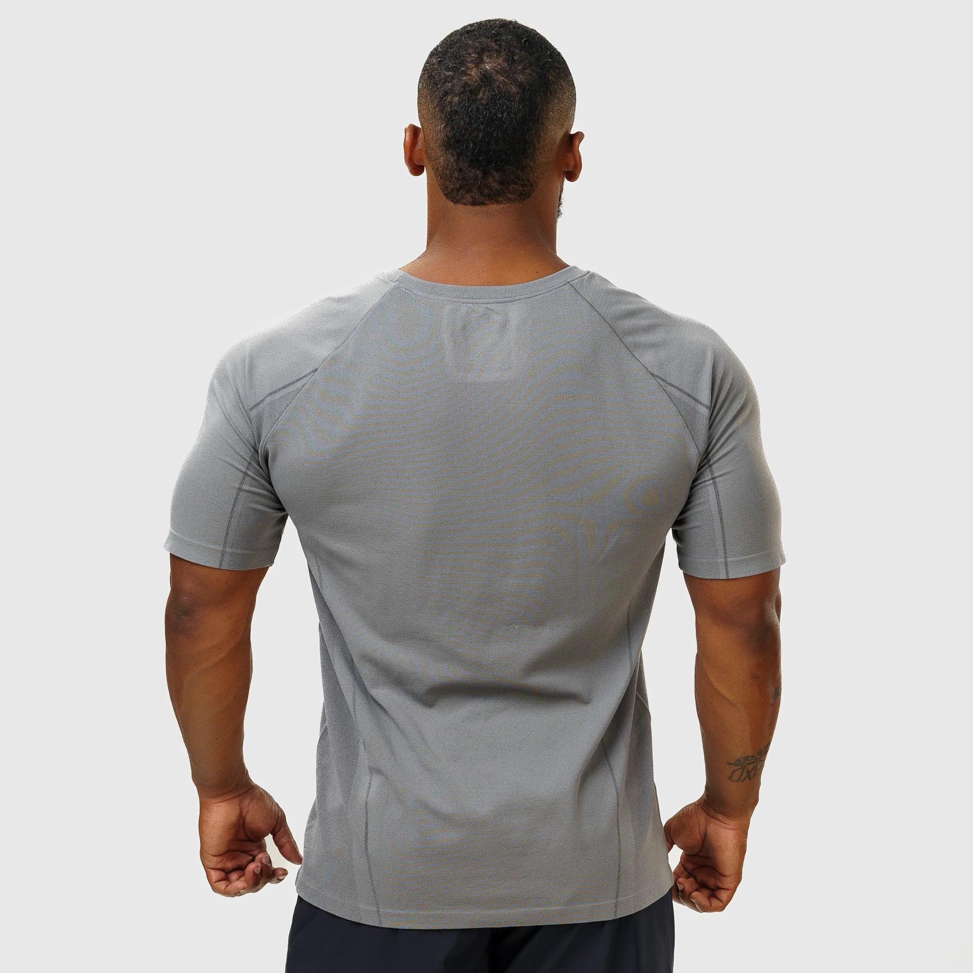 Camiseta Apex Dry Power Cinza - Sem Costura - Image 6