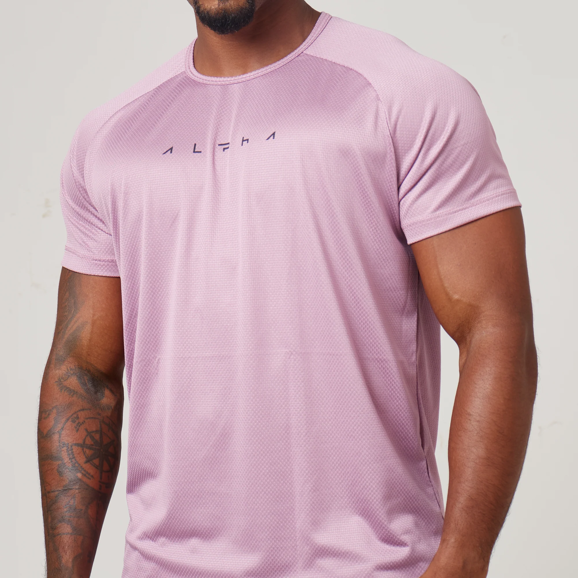 Camiseta Dry Fit Horizon Lilás Primavera - Image 4