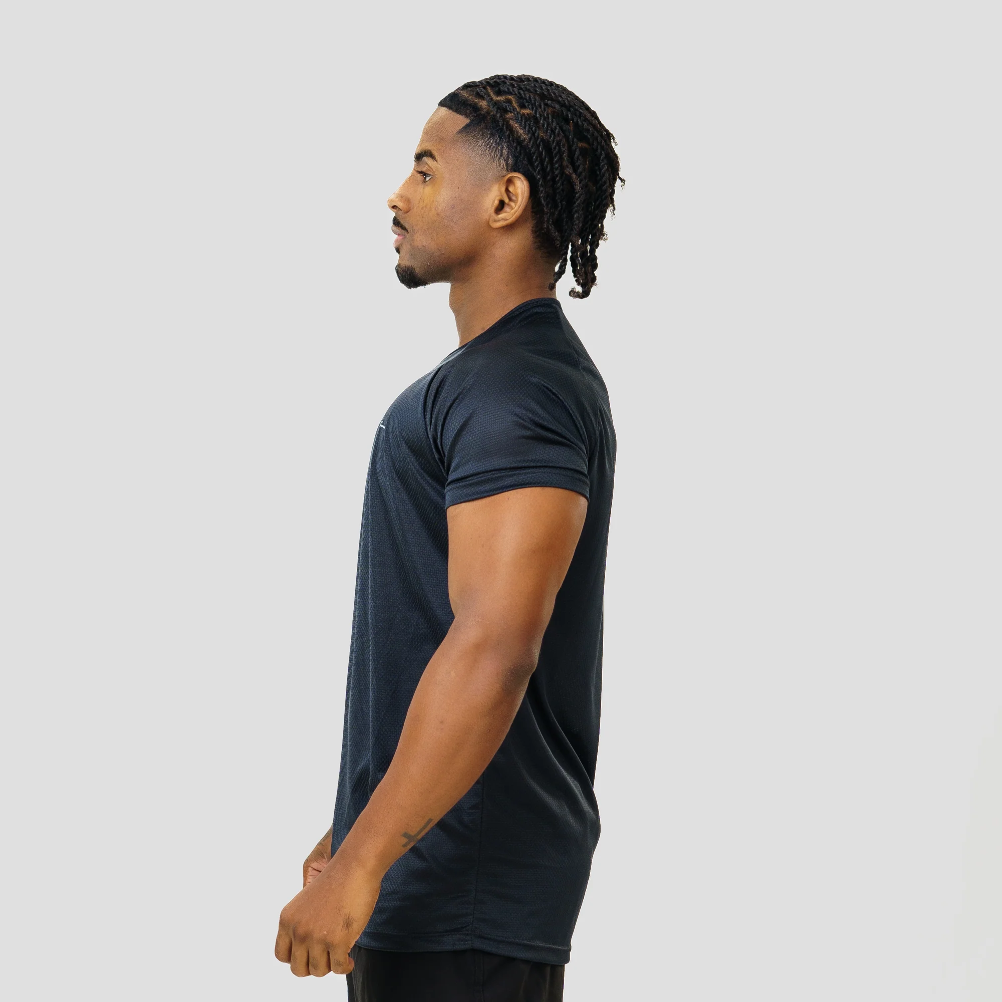 Camiseta Dry Fit Line Move Preto - Image 4