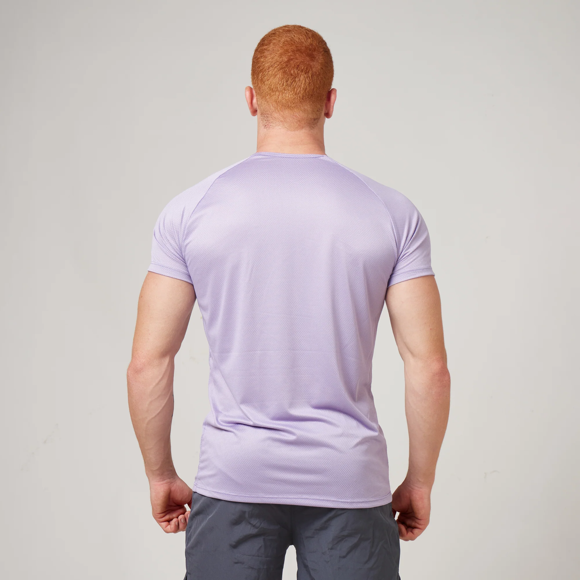 Camiseta Dry Fit Lobo Geométrico Lilás Malva - Image 5