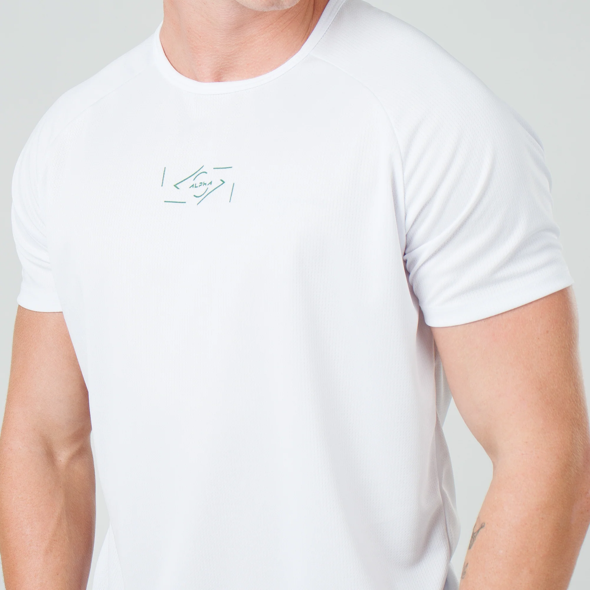 Camiseta Dry Fit Nação Branco - Image 10