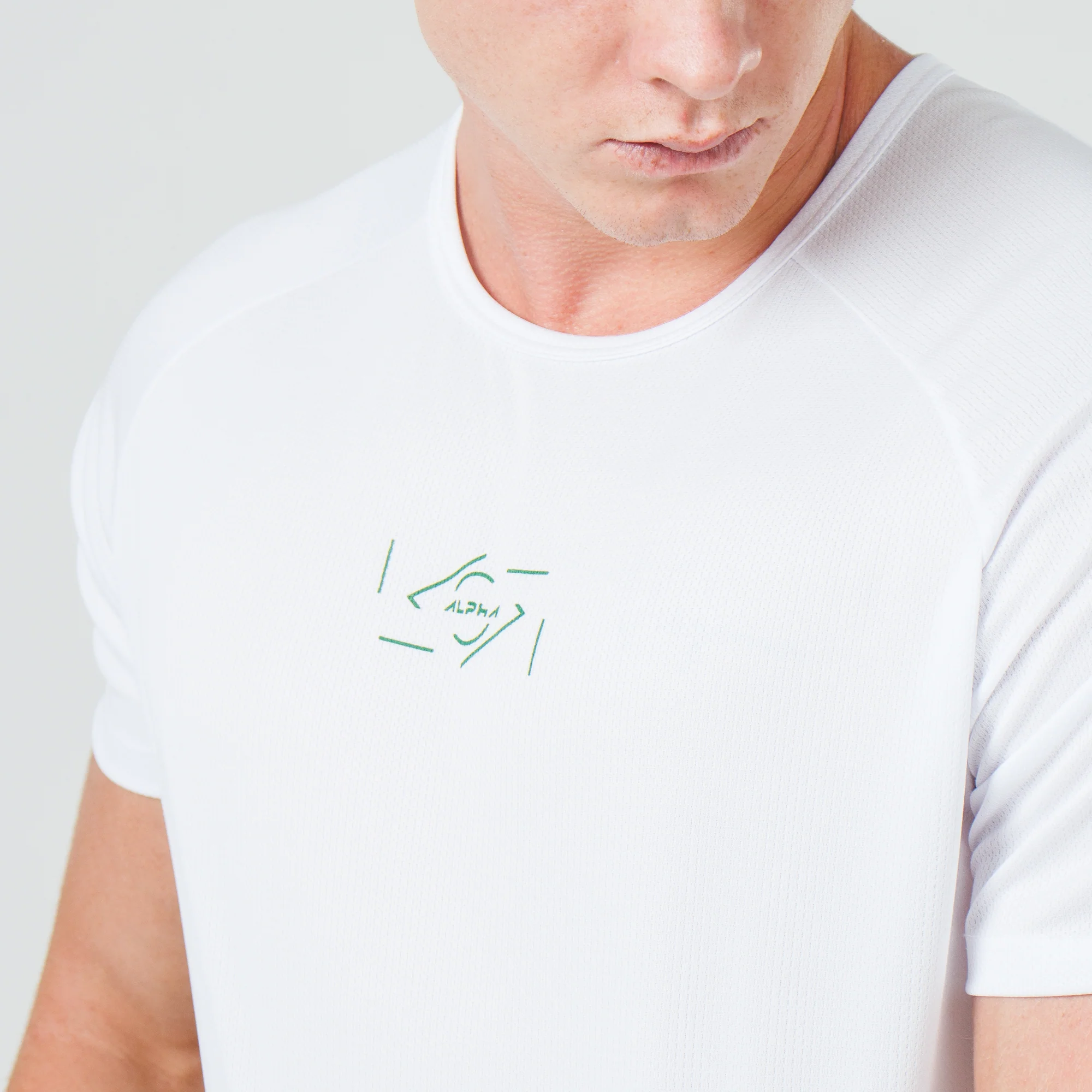 Camiseta Dry Fit Nação Branco - Image 8