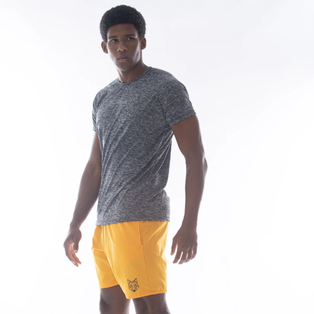 Camiseta Dry Fit New Fluid Mescla Cinza - Image 3