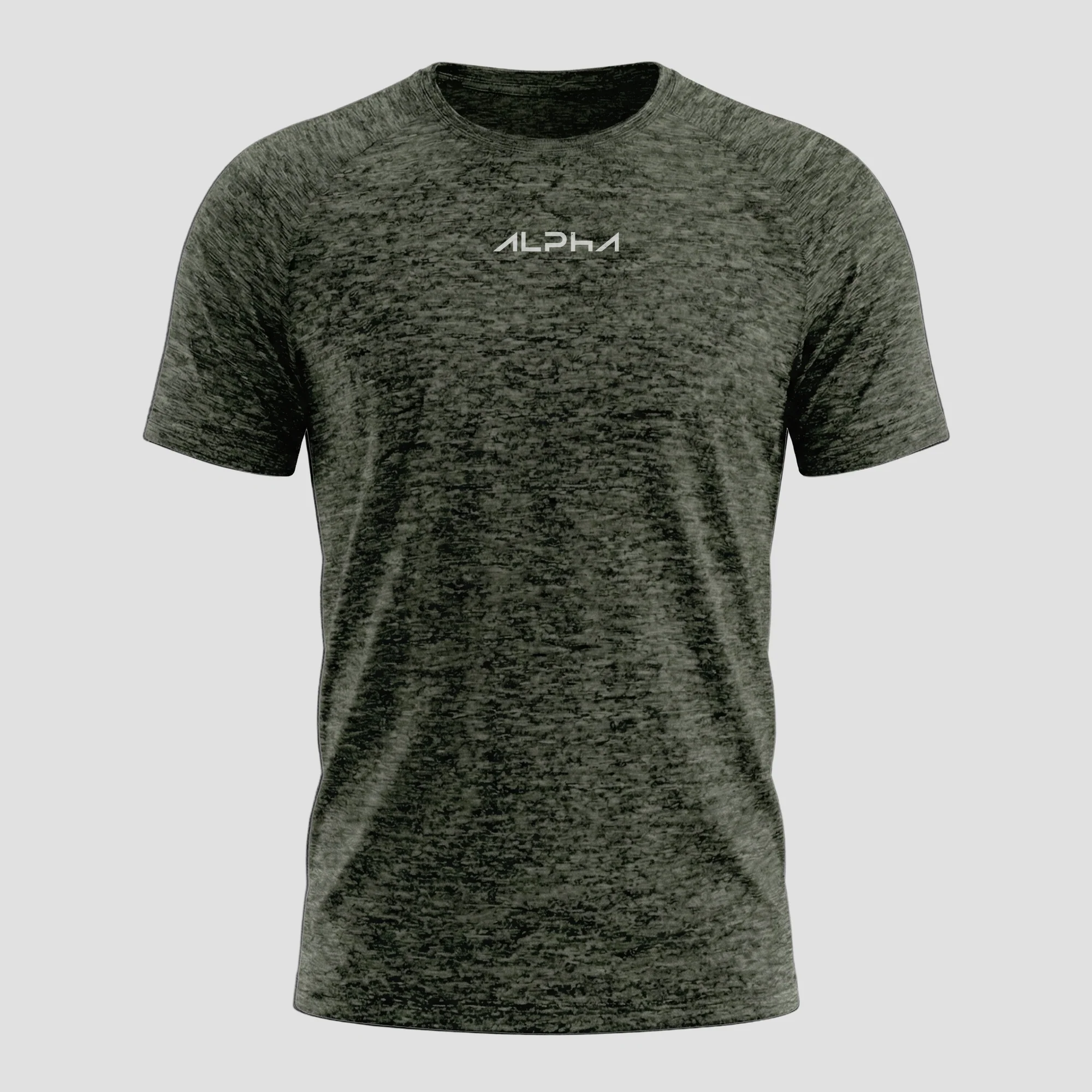 Camiseta Dry Fit  New Fluid Mescla Verde - Image 3