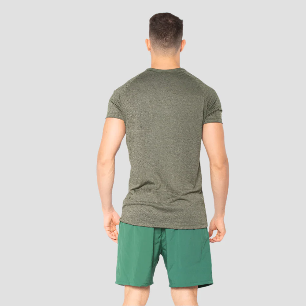 Camiseta Dry Fit  New Fluid Mescla Verde - Image 5