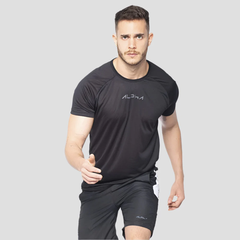 Camiseta Dry Fit New Fluid Preto - Image 3