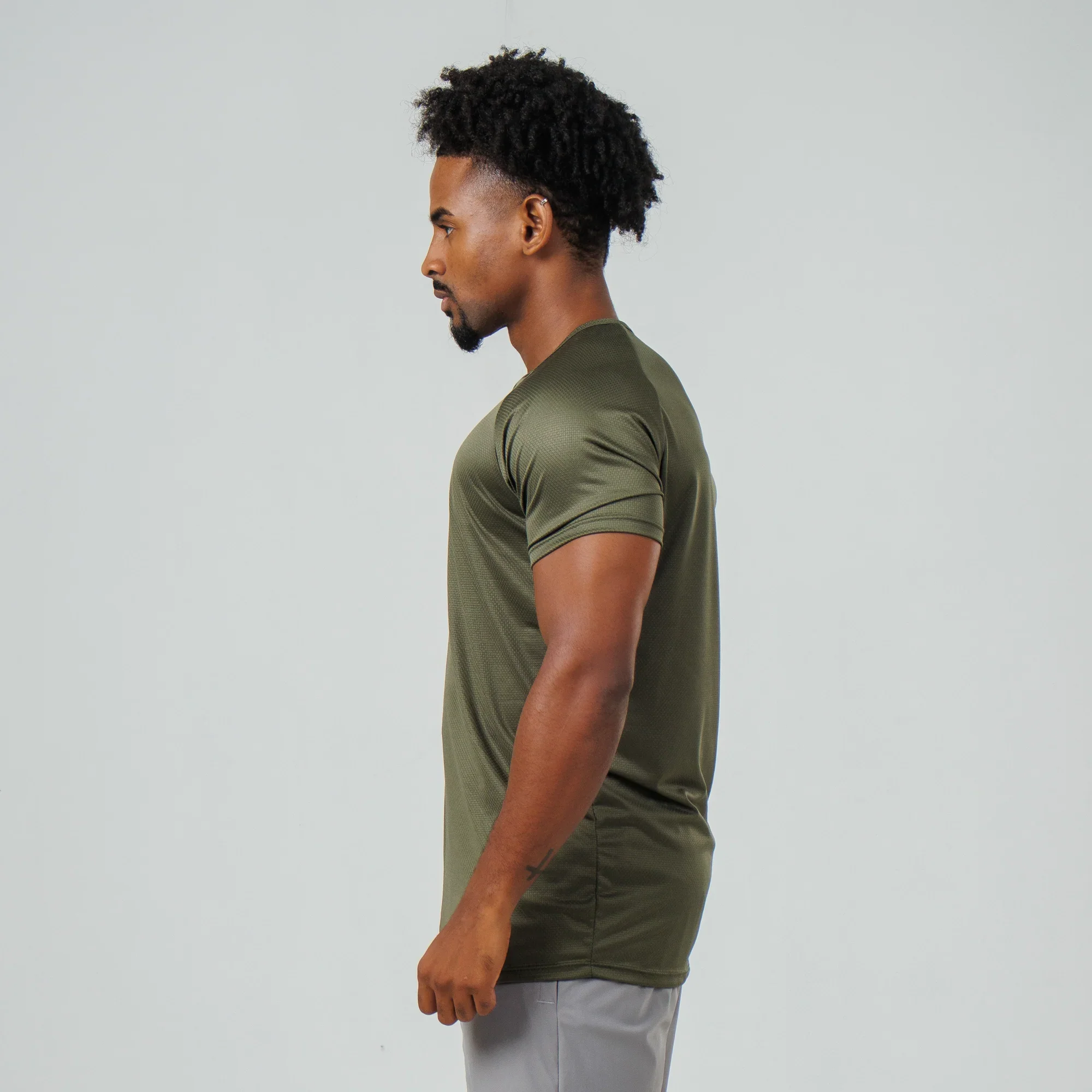 Camiseta Dry Fit Ordem Lupus Verde Uva - Image 3
