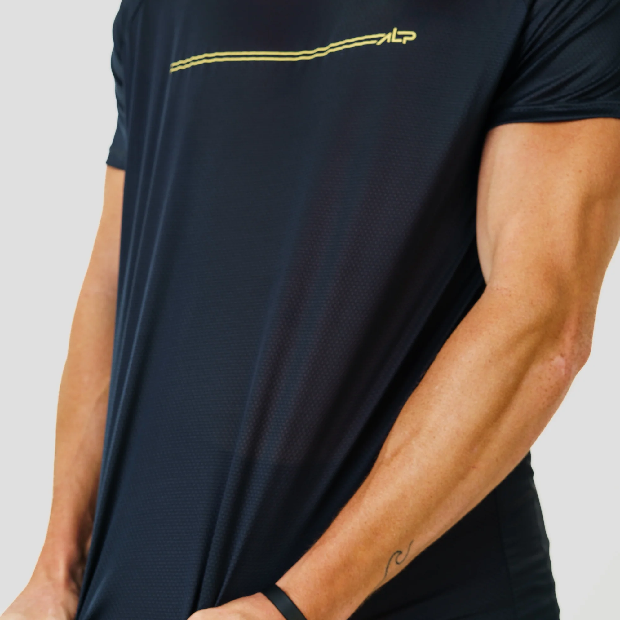 Camiseta Dry Fit Parallel Line Preto - Image 9