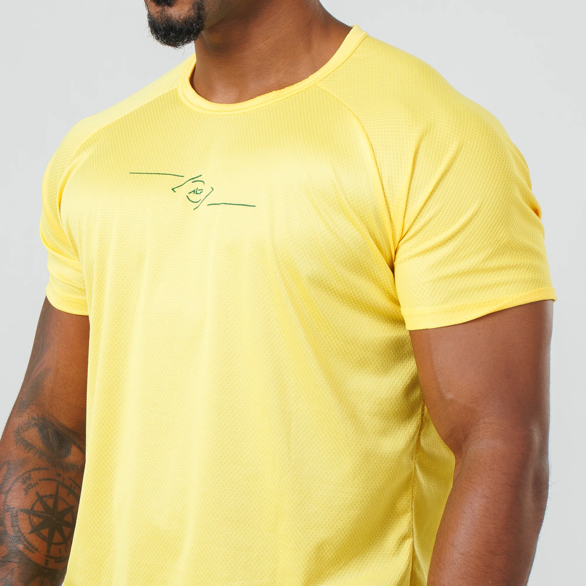 Camiseta Dry Fit Progresso Amarelo Bandeira - Image 8