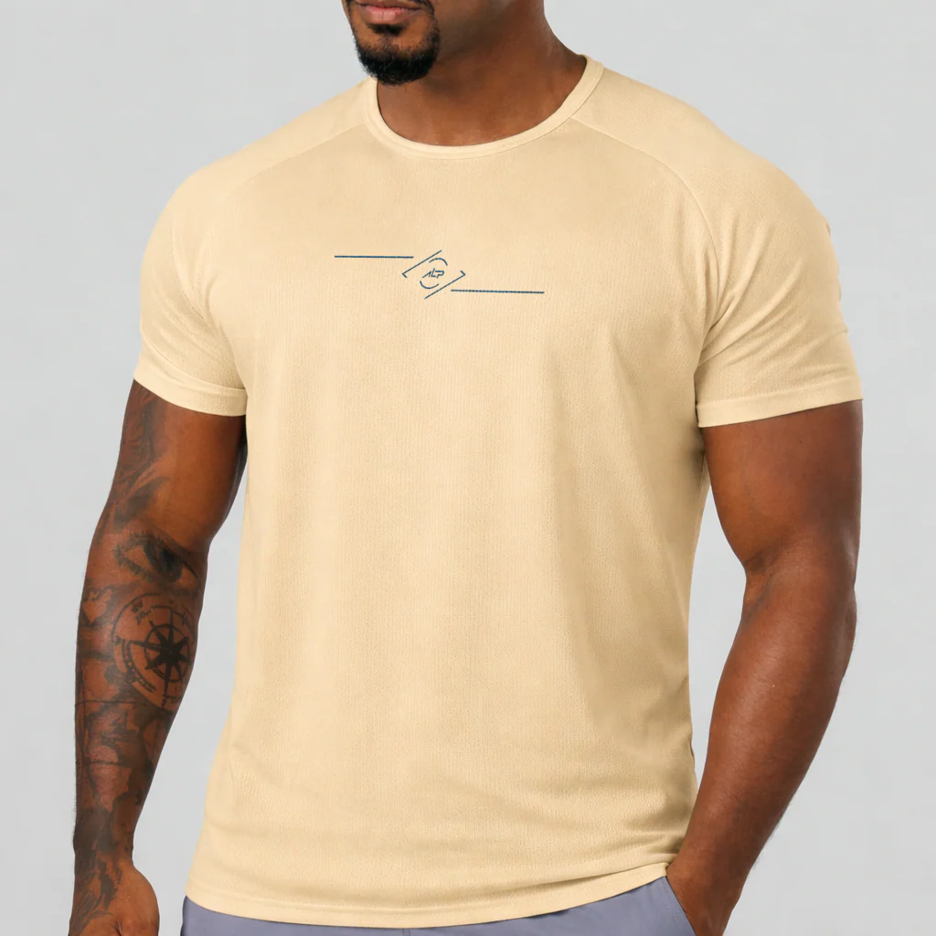 Camiseta Dry Fit Progresso Areia - Image 4