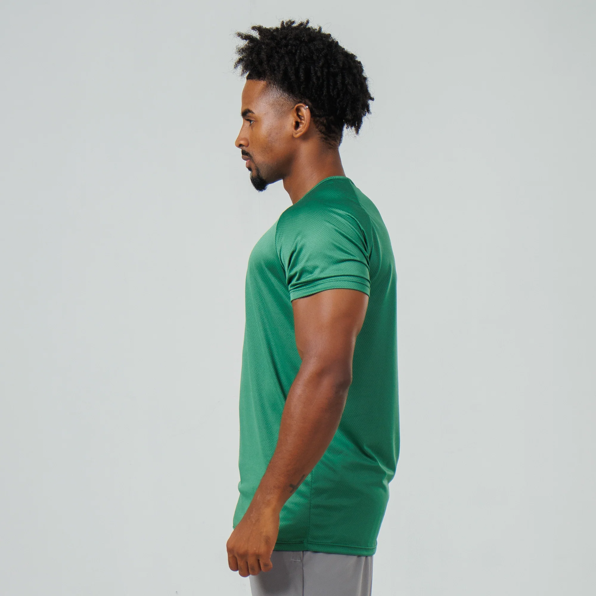Camiseta Dry Fit Progresso Verde Grama - Image 3