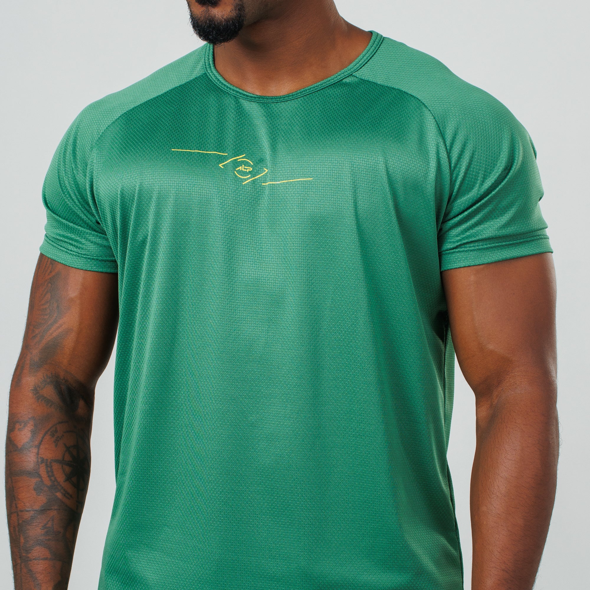 Camiseta Dry Fit Progresso Verde Grama - Image 4