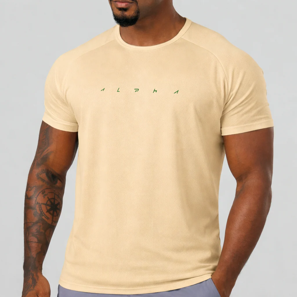 Camiseta Dry Fit Space Horizon Areia - Image 4