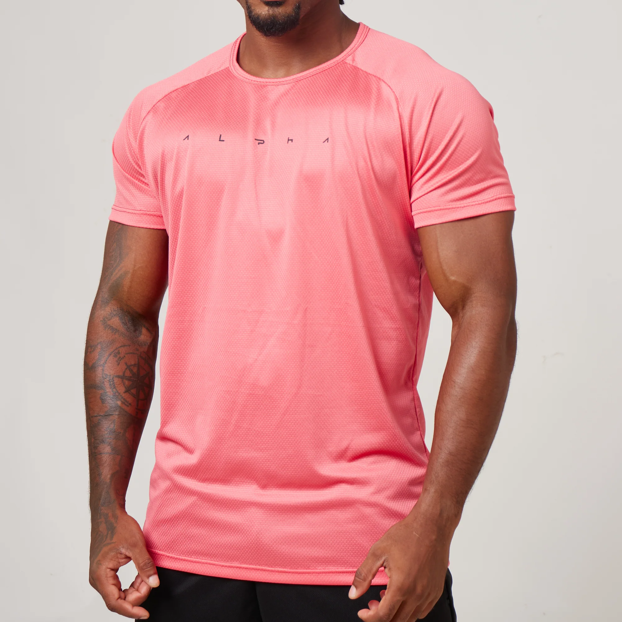 Camiseta Dry Fit Space Horizon Rosa Paraíso - Image 4