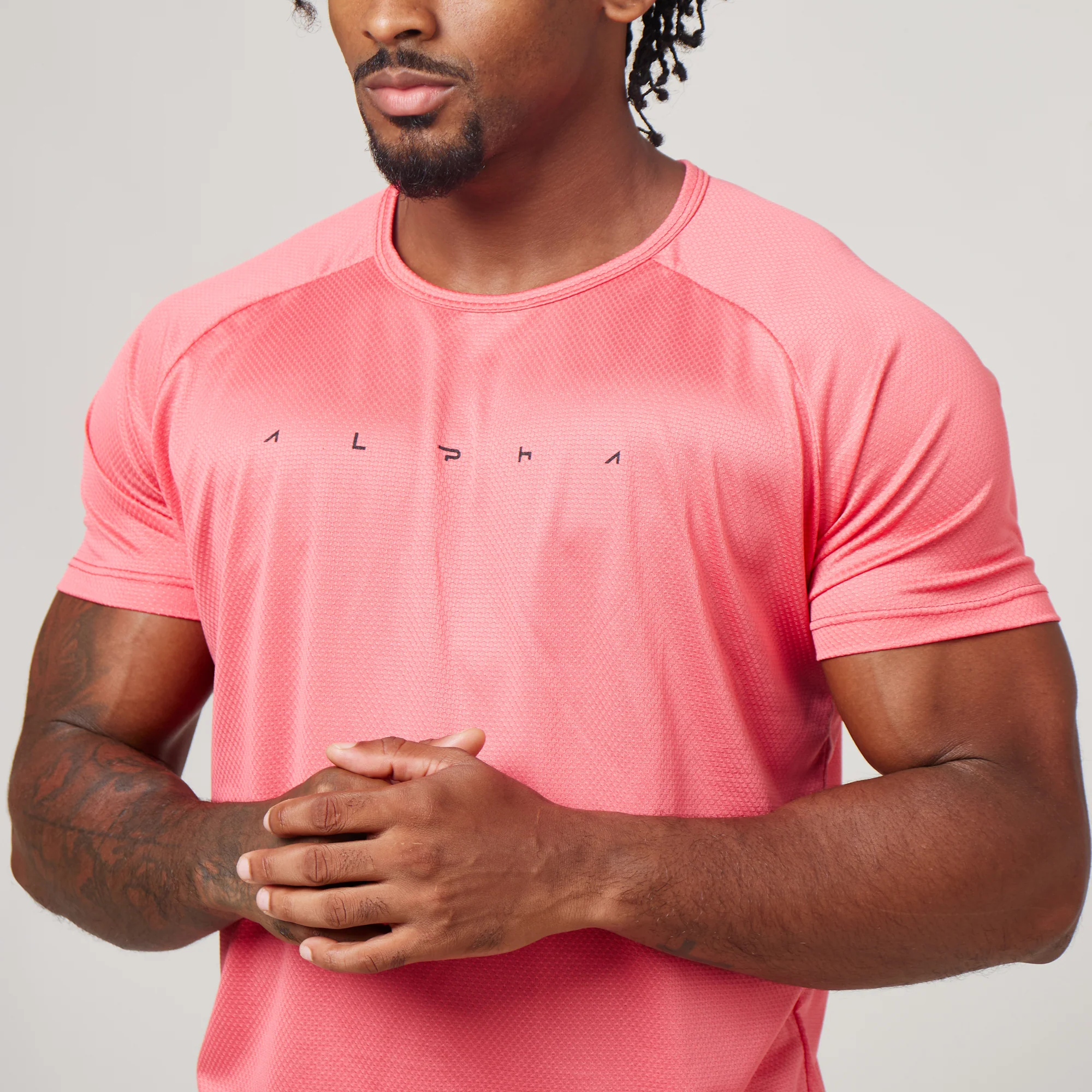 Camiseta Dry Fit Space Horizon Rosa Paraíso - Image 8
