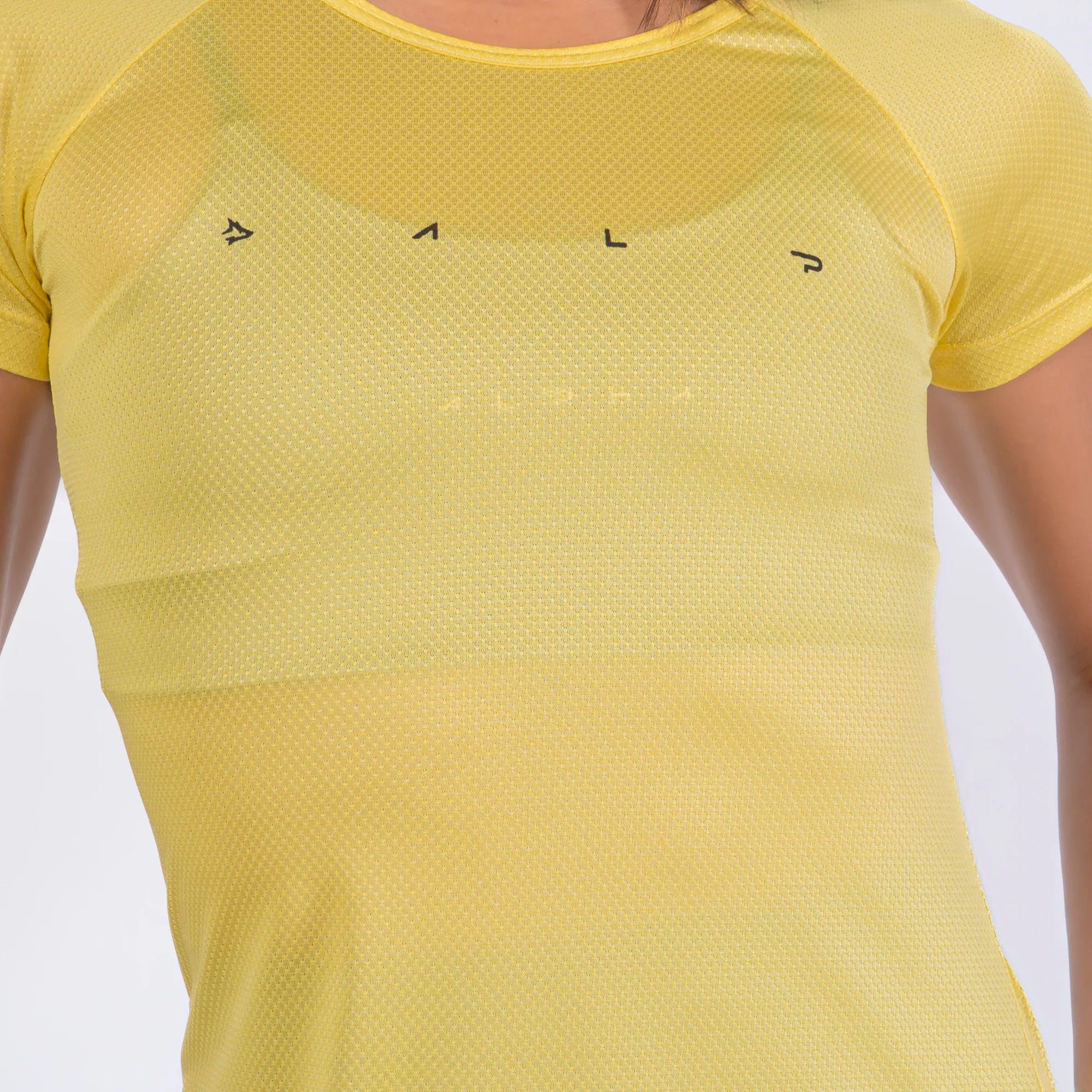Camiseta Feminina Dry Fit Light Lupus Amarelo Tropical - Image 2