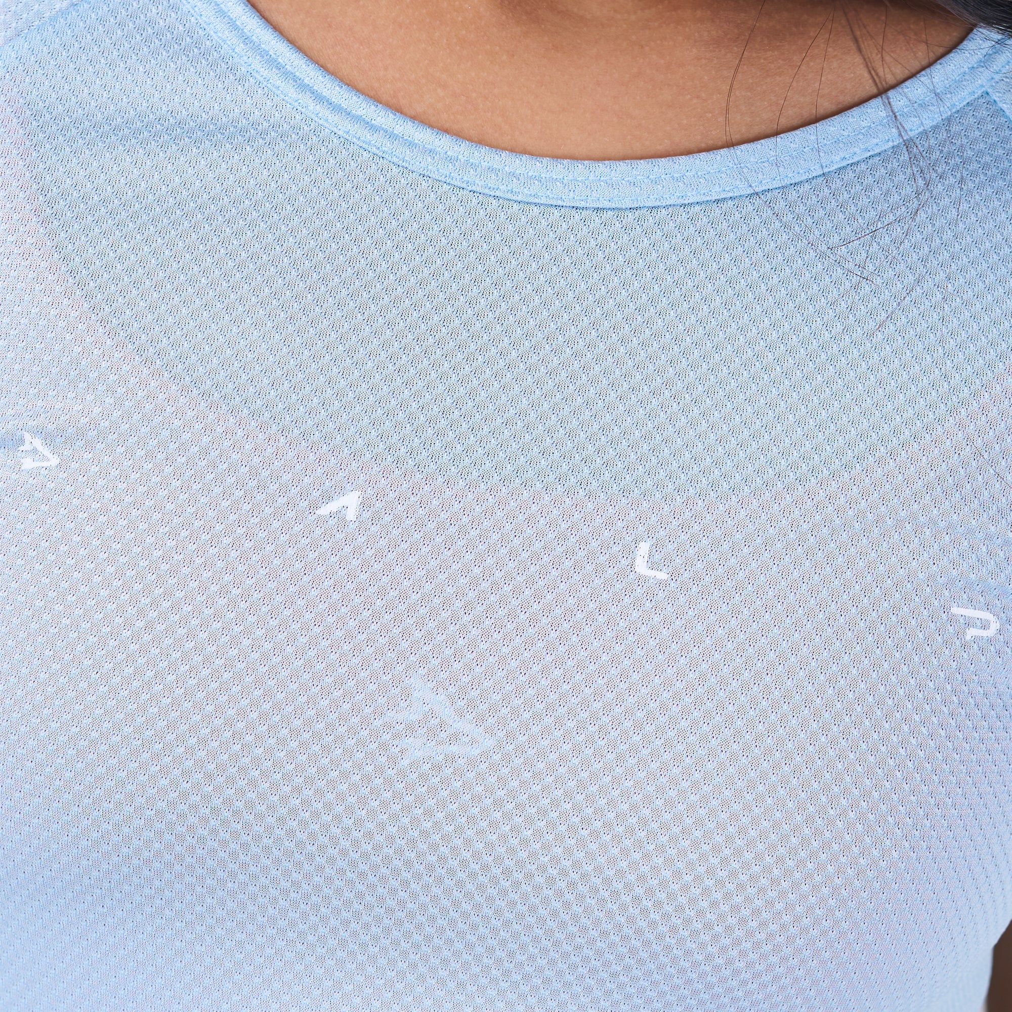 Camiseta Feminina Dry Fit Light Lupus Azul Bebê - Image 2