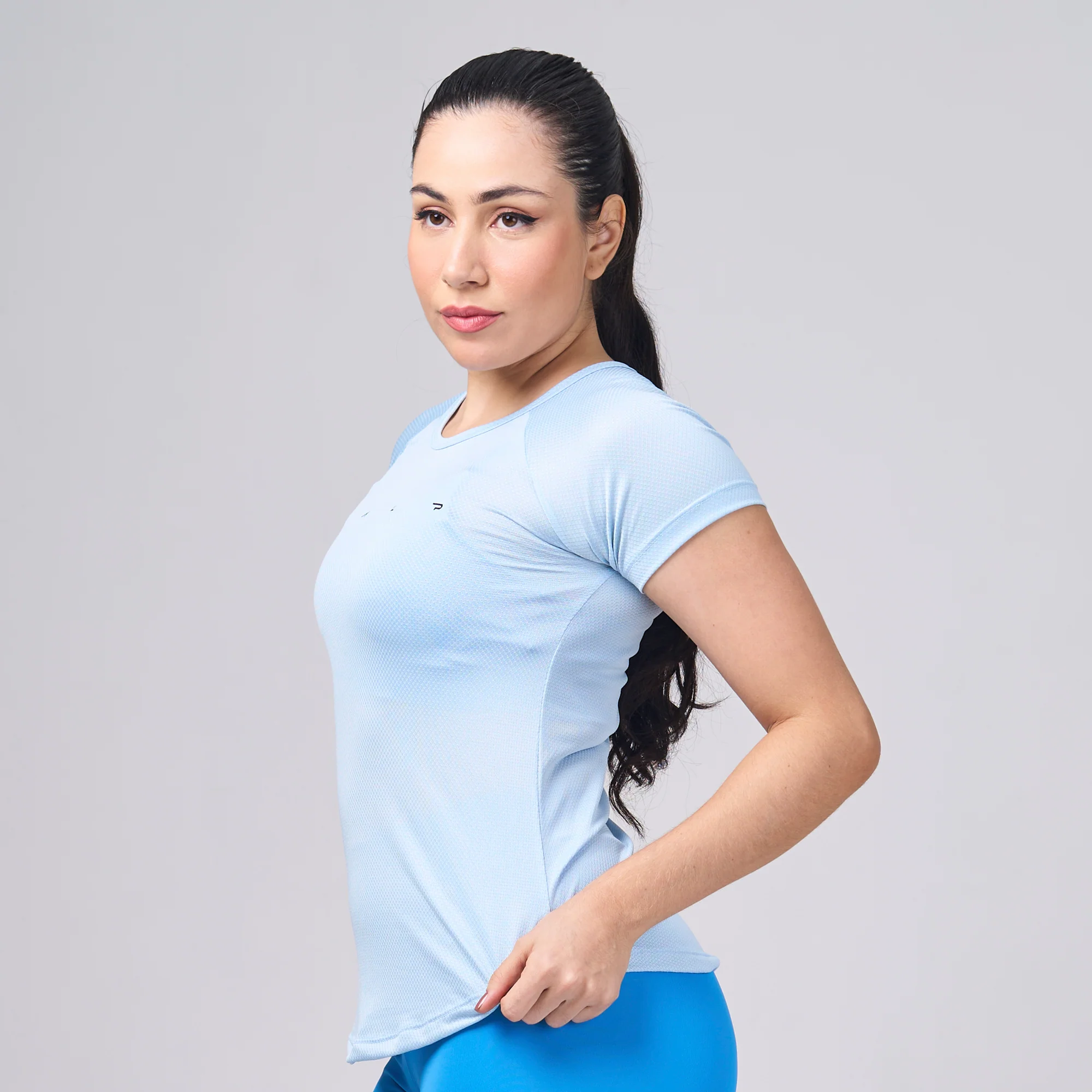 Camiseta Feminina Dry Fit Light Lupus Azul Céu - Image 3